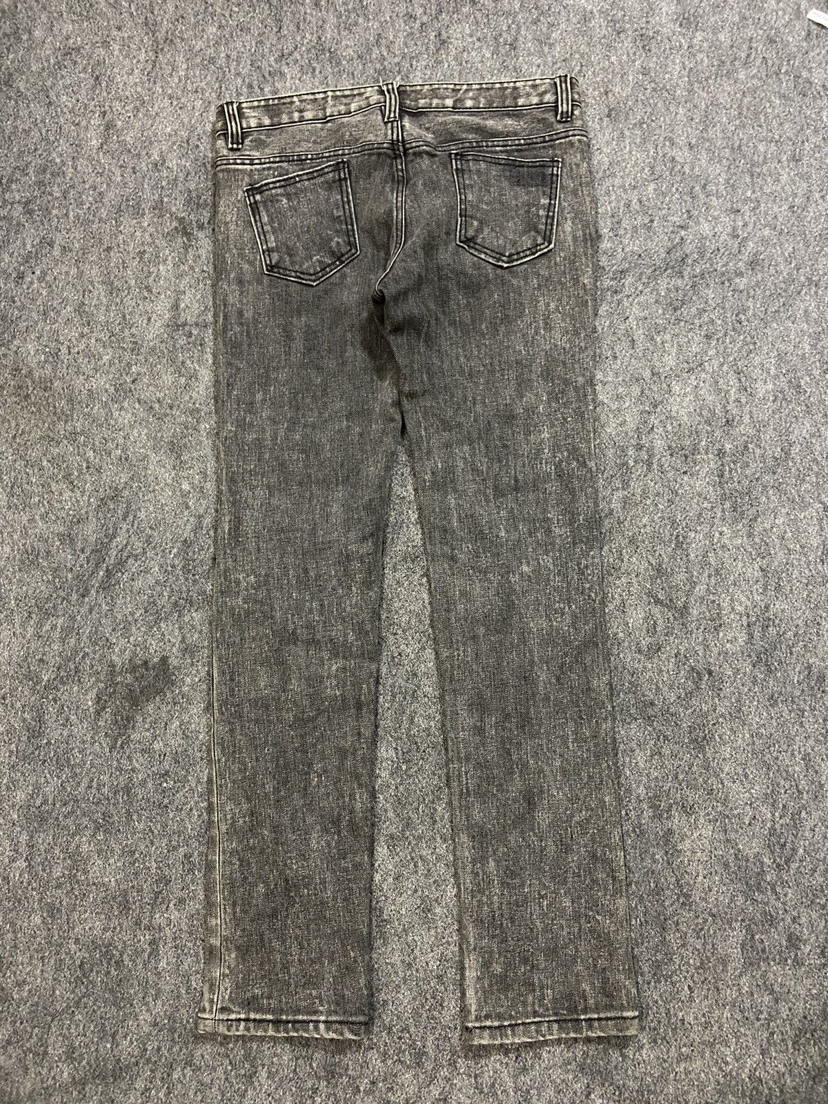 If Six Was Nine × Le Grande Bleu (L.G.B.) Vintage y2k anothershop denim pants with pin hole Size 29" - 2 Thumbnail