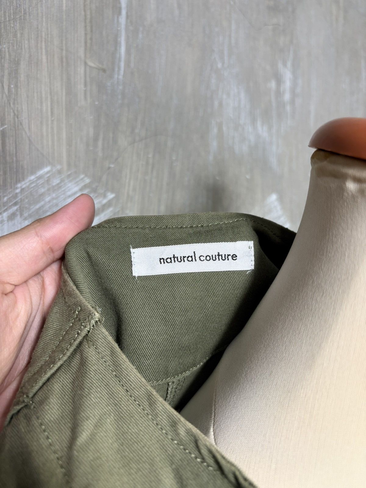 Japanese Brand Japanese Natural Couture Women Army Parka Jacket Size L / US 10 / IT 46 - 5 Thumbnail