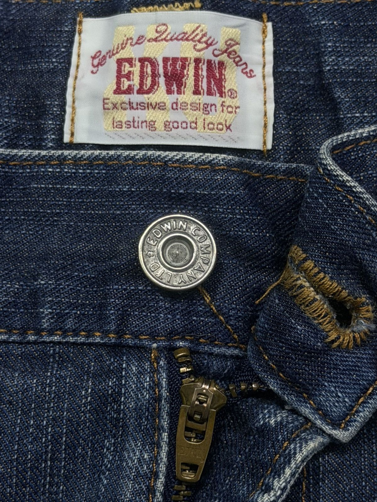 Edwin Vintage 00s Edwin 403XV Denim jeans | Japan Market | W35 Size US 35 - 10 Thumbnail
