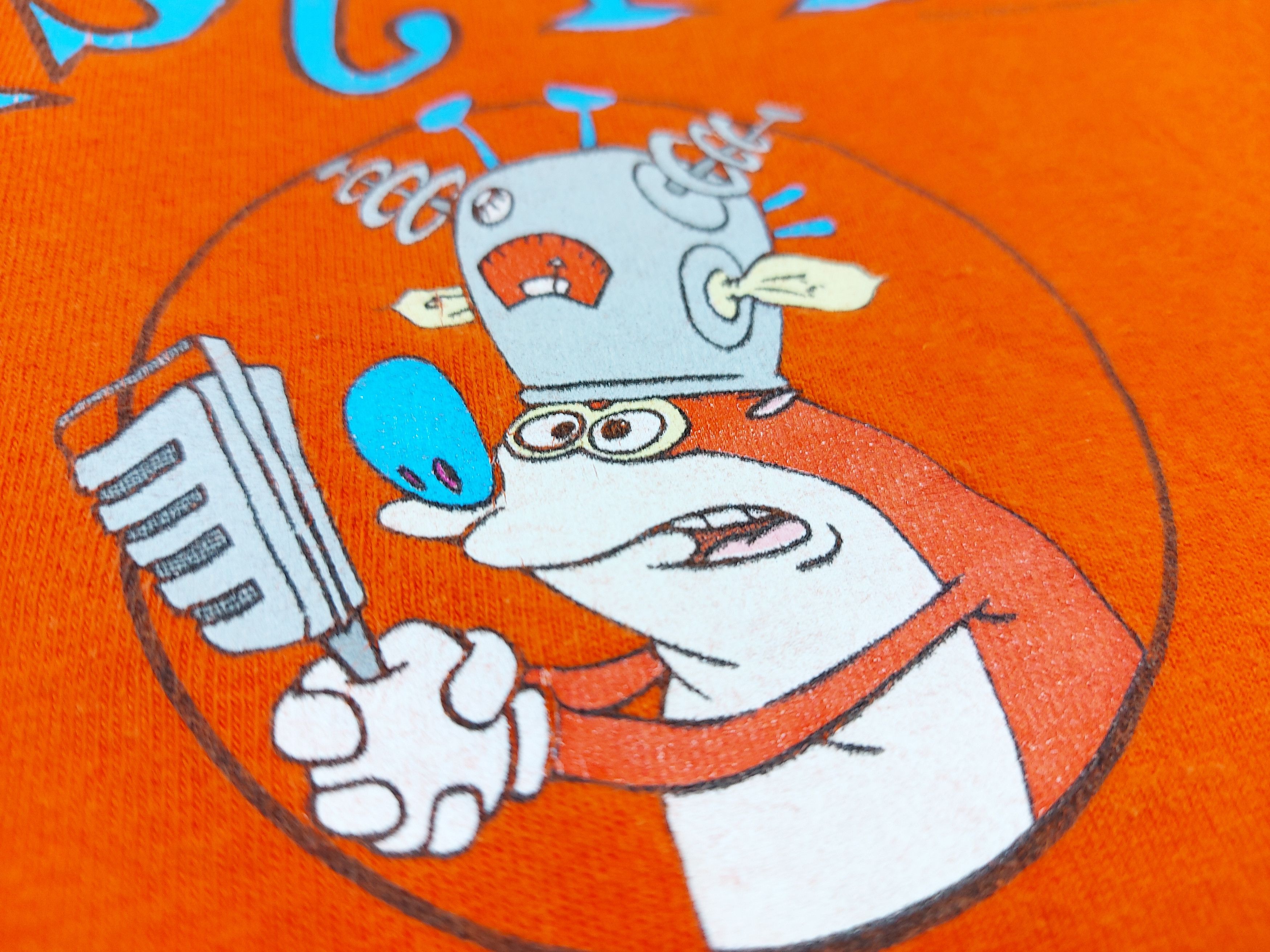 Anime × Cartoon Network × Vintage Vintage 2002 Y2K Ren & Stimpy Calling Powdered Toast Man TEE Size US L / EU 52-54 / 3 - 10 Thumbnail