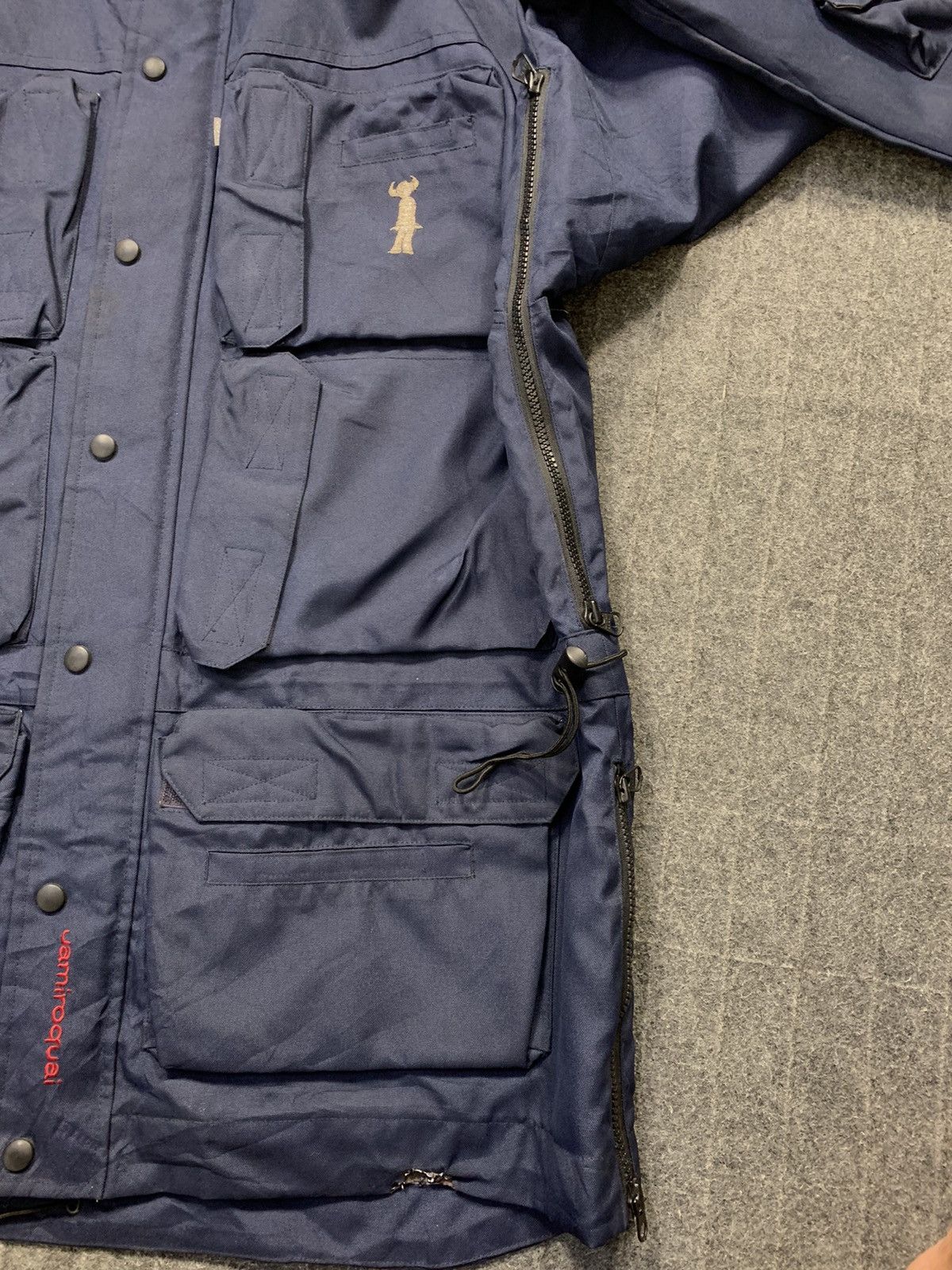 Band Tees Rare 90s Jamiroquai X Levi’s Rock Military Tactical Jacket Size US L / EU 52-54 / 3 - 17 Thumbnail