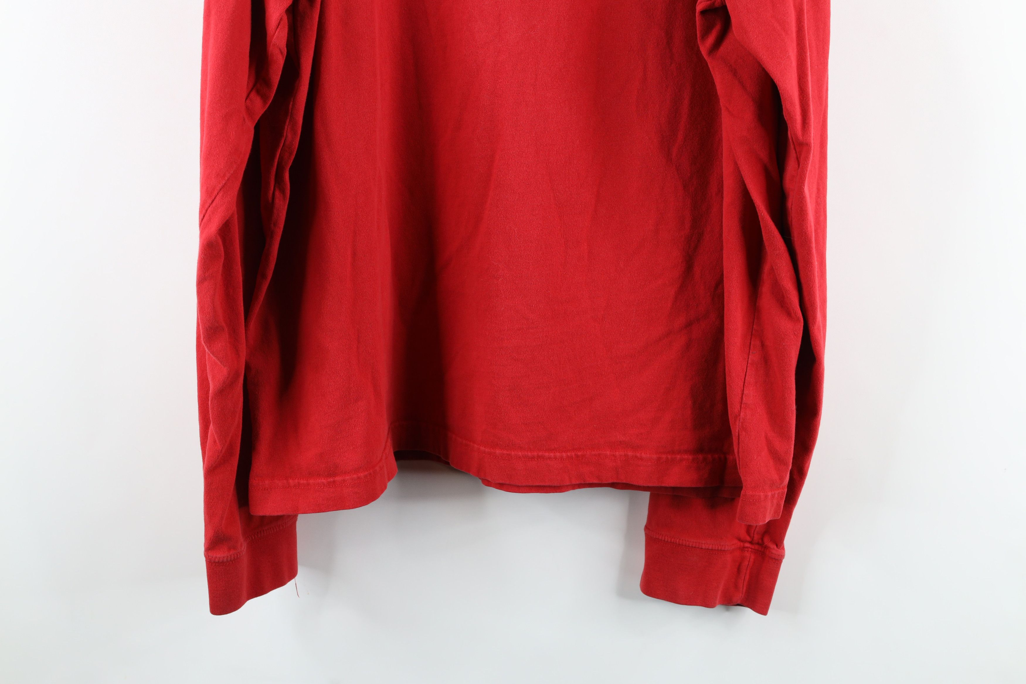 Abercrombie & Fitch Vintage Abercrombie & Fitch Out Long Sleeve T-Shirt Red Size US XXL / EU 58 / 5 - 9 Thumbnail