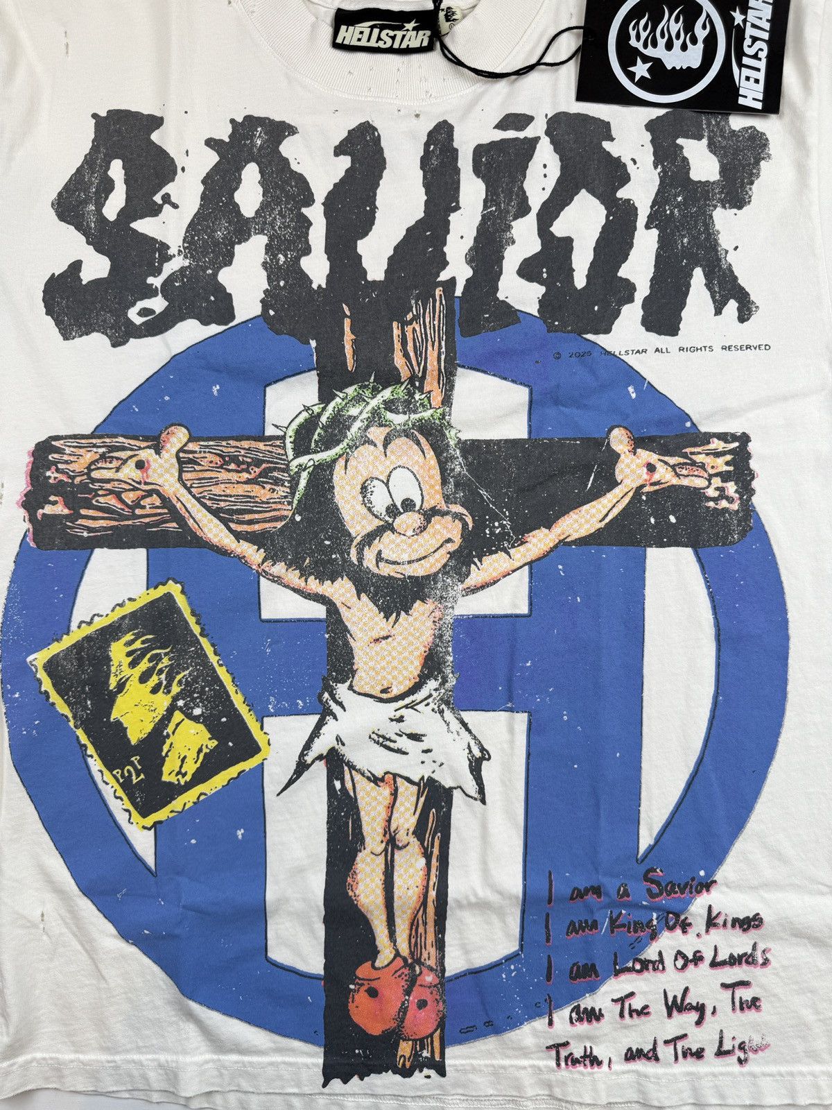 HELLSTAR Hellstar Cartoon Savior T-shirt Size US L / EU 52-54 / 3 - 2 Thumbnail