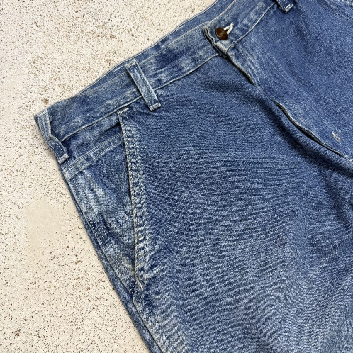 Carhartt Carhatt Distressed Used Carpenter Pants Size US 32 / EU 48 - 9 Thumbnail