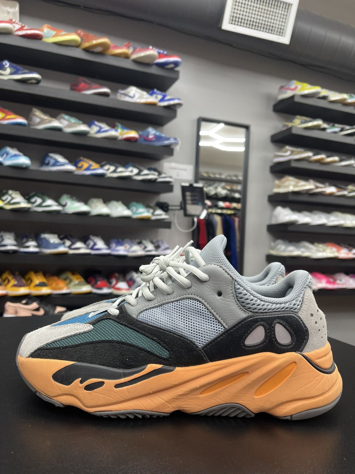 Adidas Size 10 - adidas Yeezy 700 Wash Orange Very Clean! Size US 10 / EU 43 - 1 Thumbnail