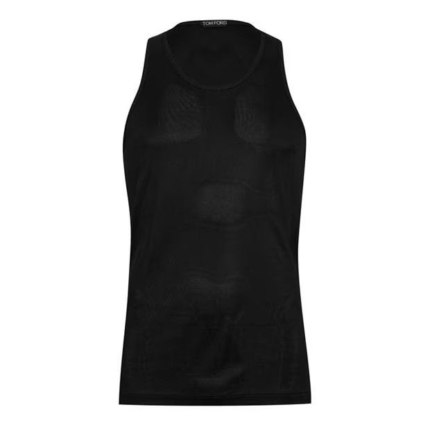 Tom Ford o1g2r1mq0724 Viscose Vest in Black Size US L / EU 52-54 / 3 - 1 Thumbnail