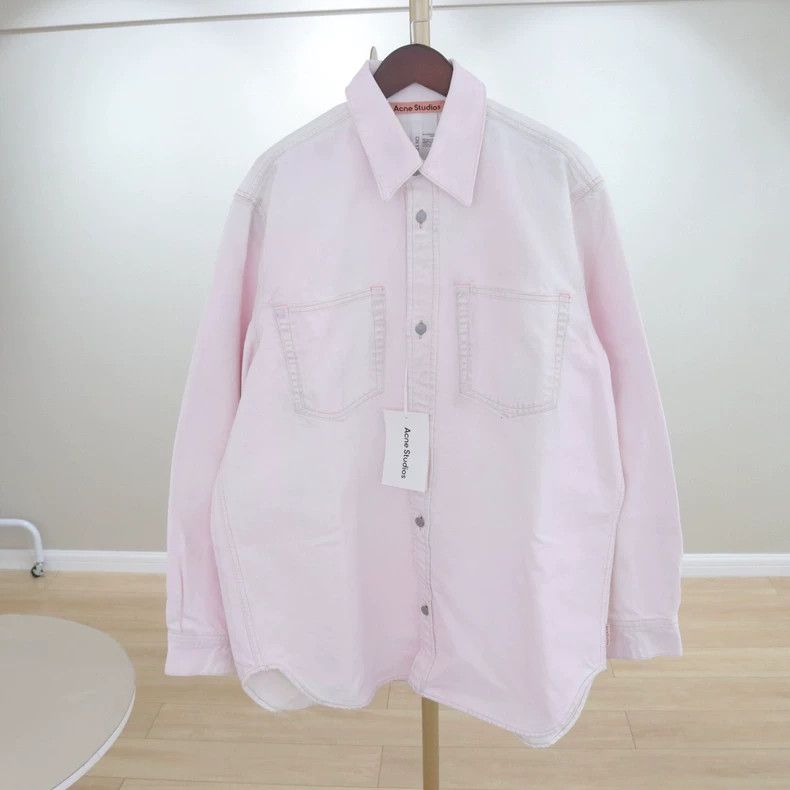 Acne Studios acne studios Make an old shirt in pink 2506-Nextarrow Size S / US 4 / IT 40 - 1 Thumbnail