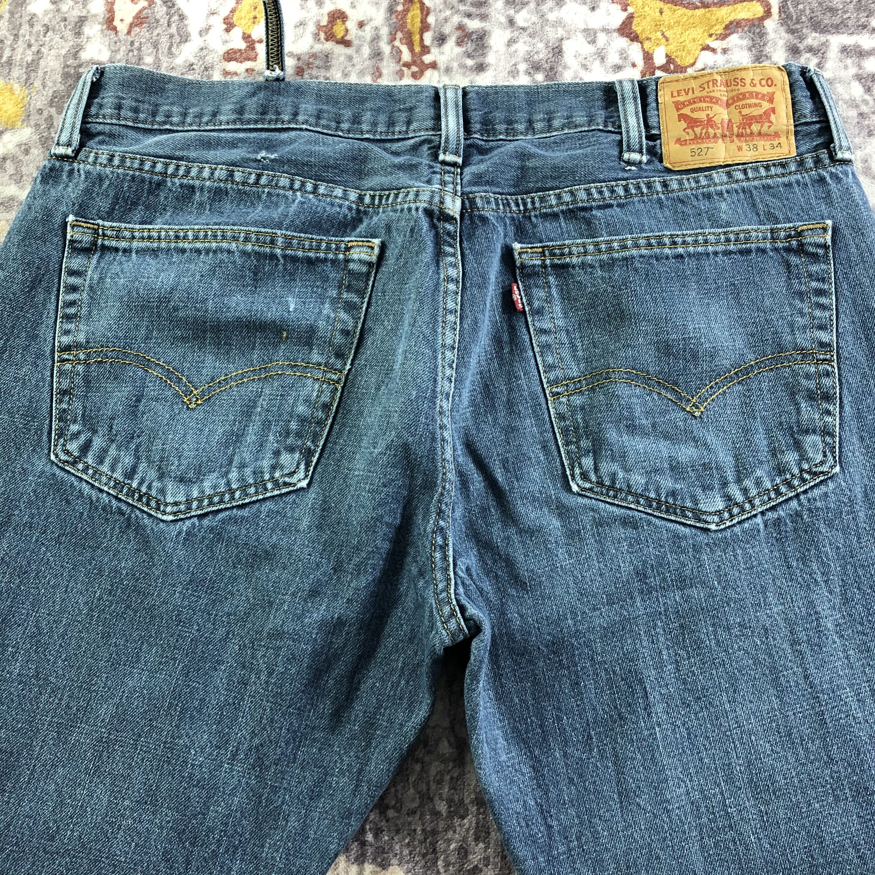 Levi's × Vintage Vintage Blue Wash Levis 527 Jeans-JM3377 Size US 38 / EU 54 - 4 Thumbnail