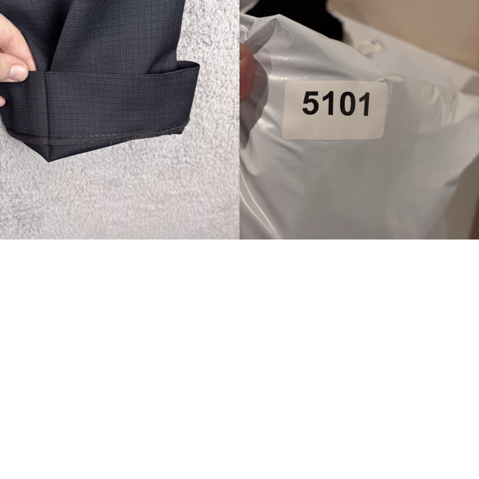 Brooks Brothers Brooks Brothers Pants Men 36 Dress Wool Spandex Black Geometric Straight Regular Medium Rise 10-12 Size US 36 / EU 52 - 9 Thumbnail