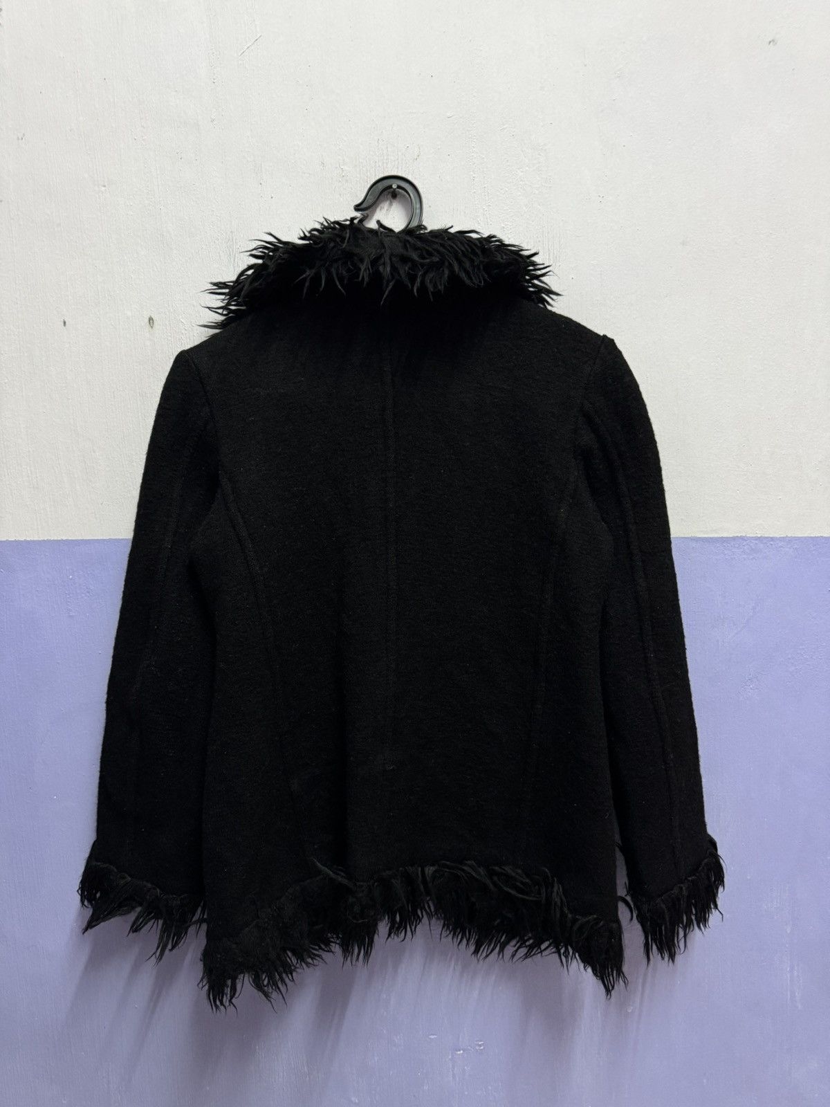 agnes b. Agnes b Paris Fur Jacket Size S / US 4 / IT 40 - 8 Thumbnail