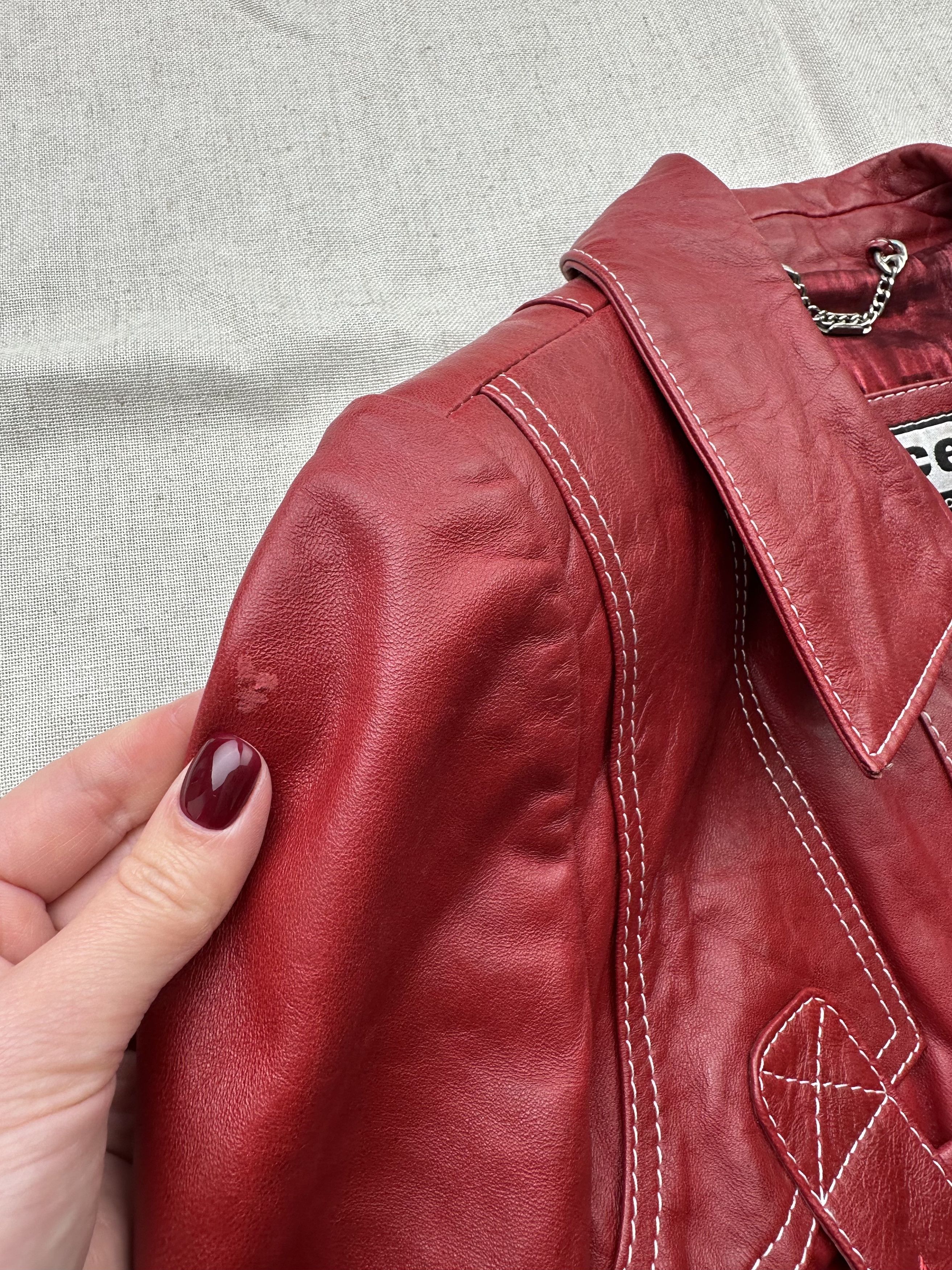 Japanese Brand Vintage Leather Jacket Size S / US 4 / IT 40 - 3 Thumbnail