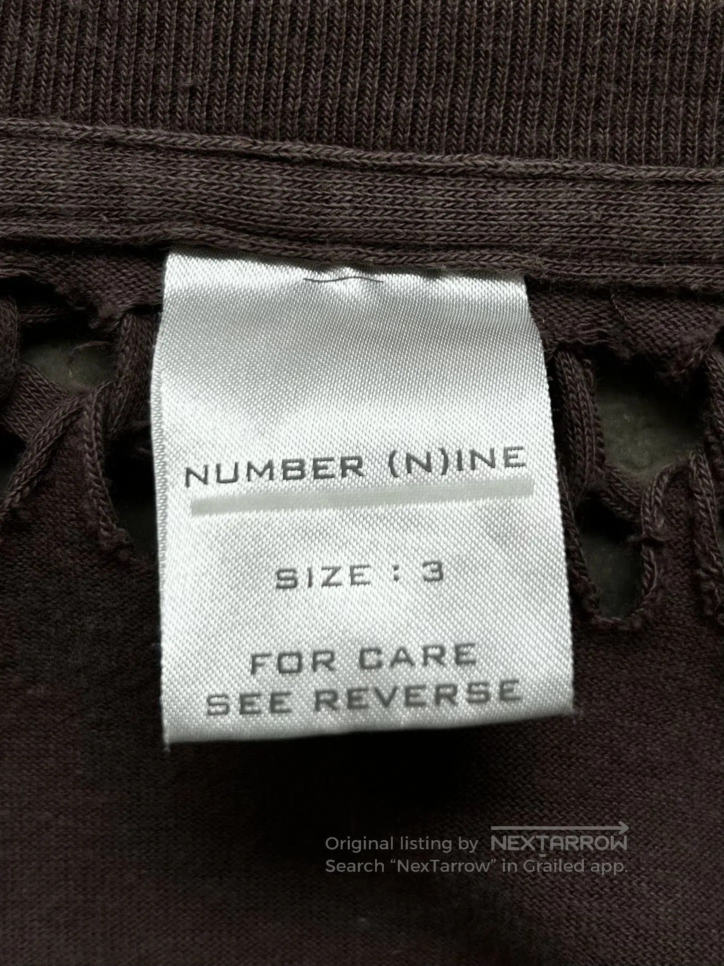 Number (N)ine Number (N)ine 03AW Runway Knit Top. Size US M / EU 48-50 / 2 - 7 Thumbnail