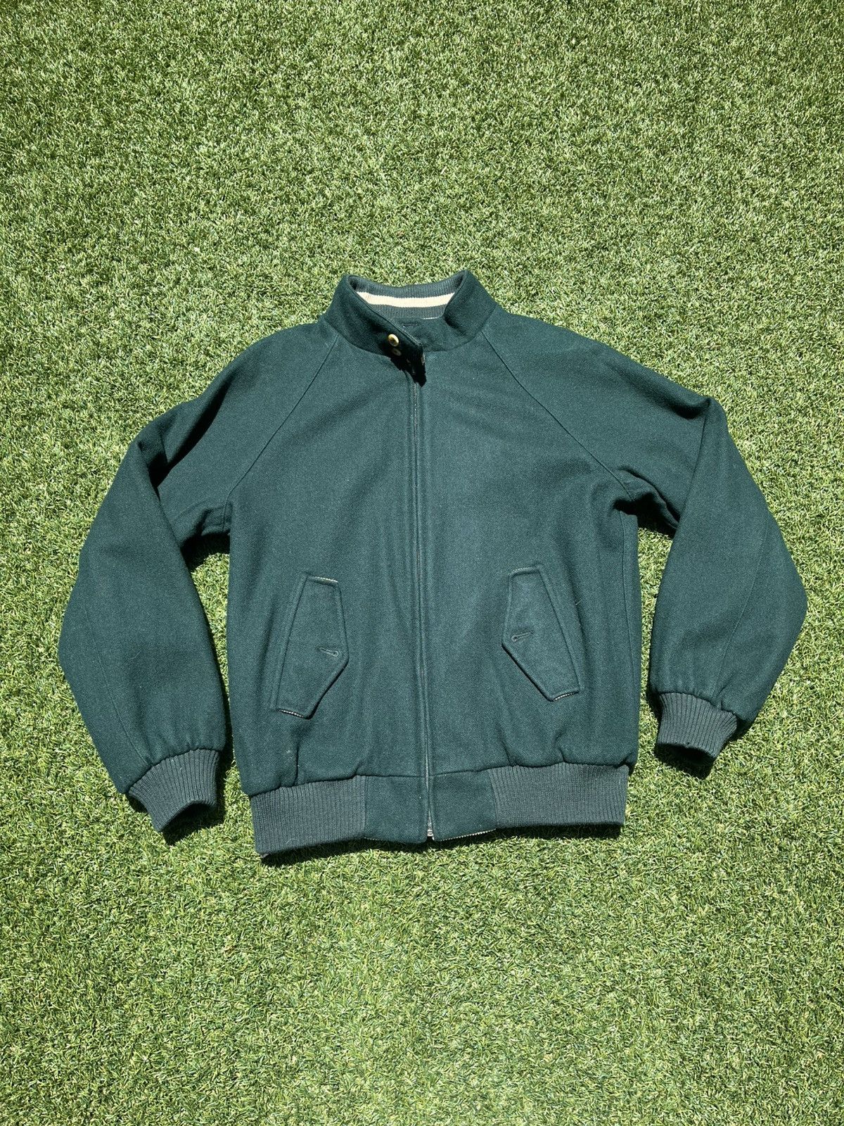 Vintage VTG 90’s Reversible Green / Tan Bomber Jacket Size US M / EU 48-50 / 2 - 1 Thumbnail