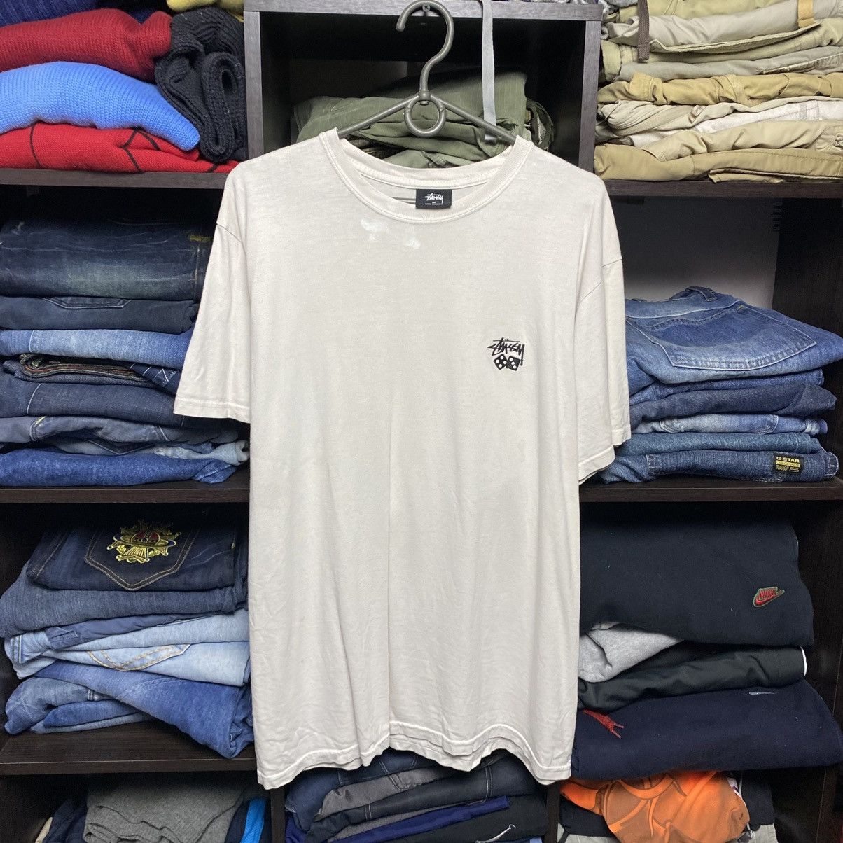 Stussy Mens Stussy Small logo y2k skate opium tee size M Size US M / EU 48-50 / 2 - 1 Thumbnail