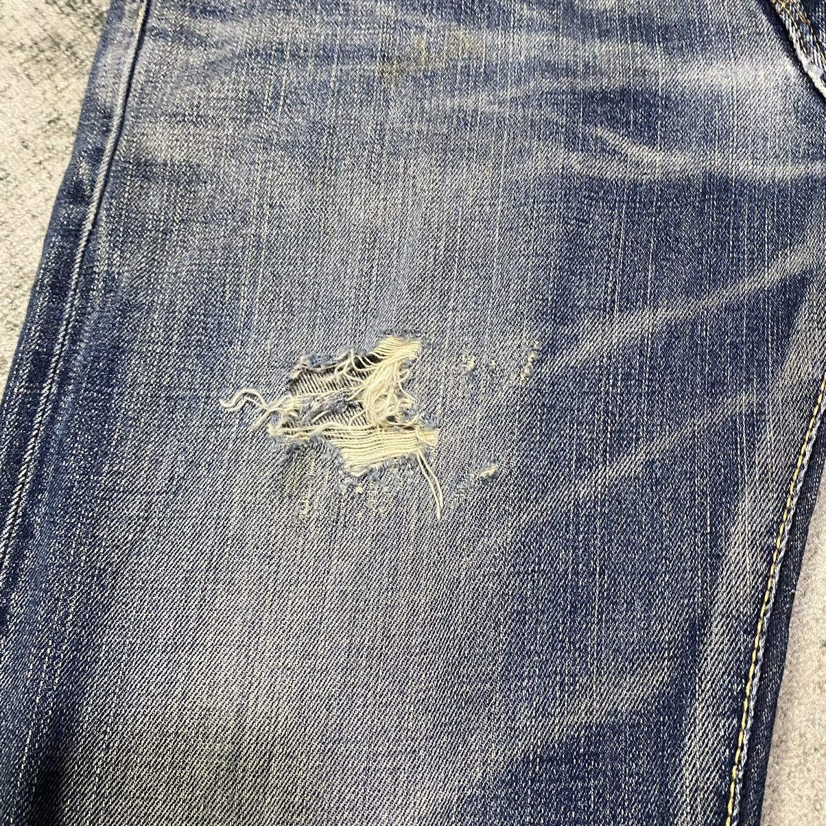 Edwin × Jean Edwin 505 Selvage Denim Distressed Jeans Size US 30 / EU 46 - 13 Thumbnail