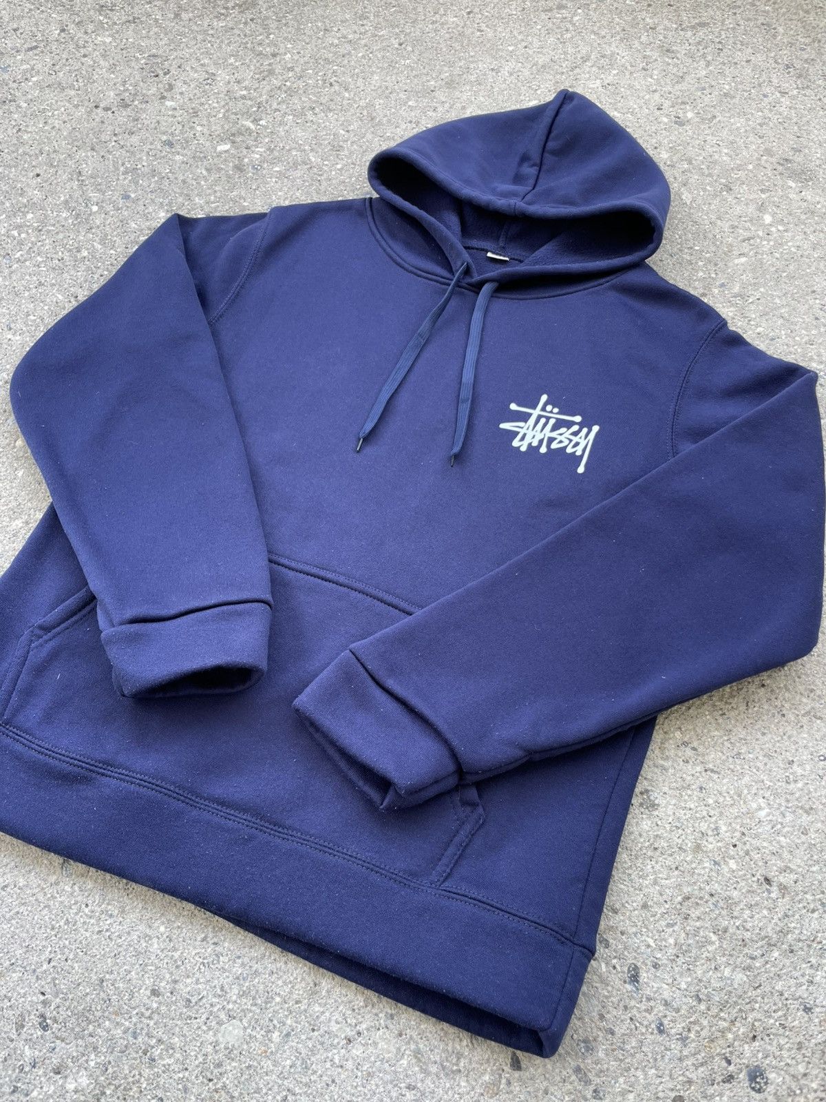 Stussy Stussy Sweatshirt Pullover Marine Color Men's Size M Medium Size US M / EU 48-50 / 2 - 3 Thumbnail