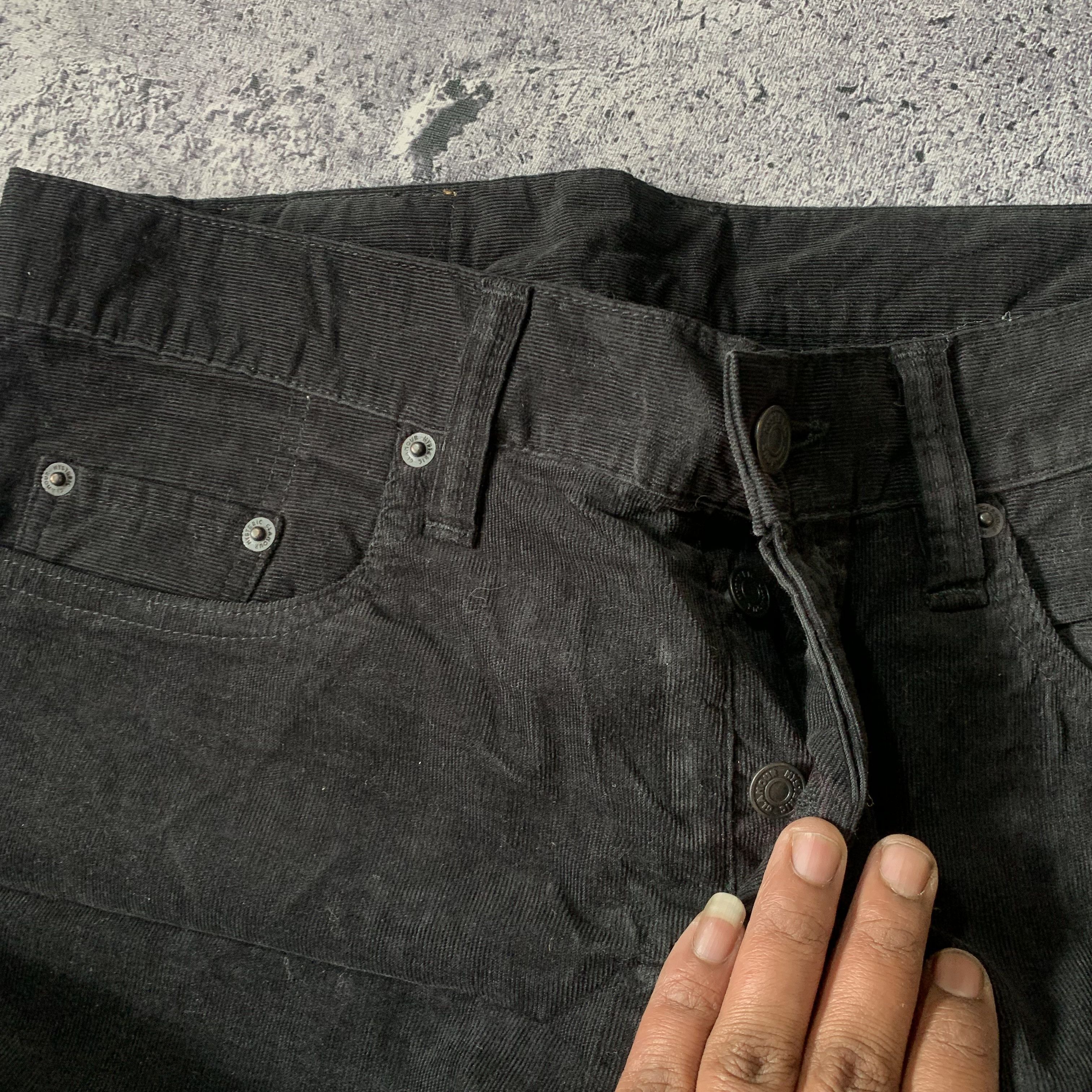 Hysteric Glamour Vintage Hysteric Detroit Michigan Button Fly Corduroy Pants Size US 33 - 3 Thumbnail