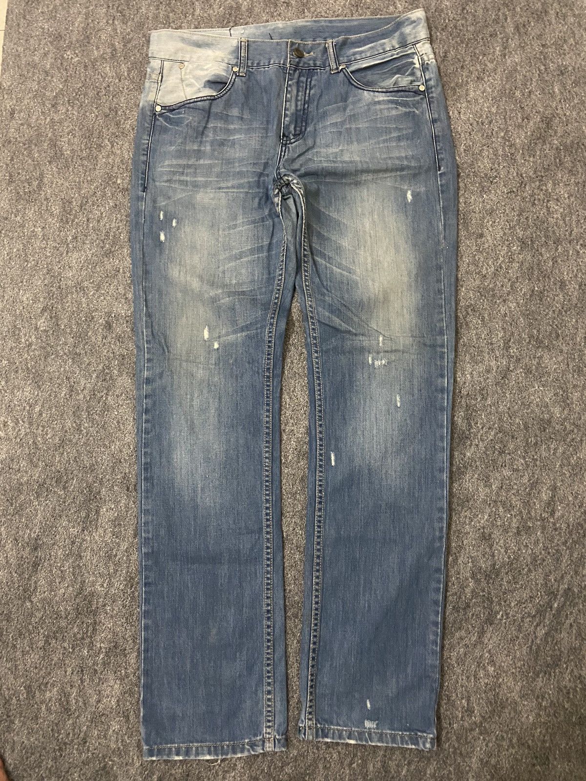Levi's Vintage Clothing Levi’s denim pants 522 desetresed vintage Size US 34 / EU 50 - 6 Thumbnail