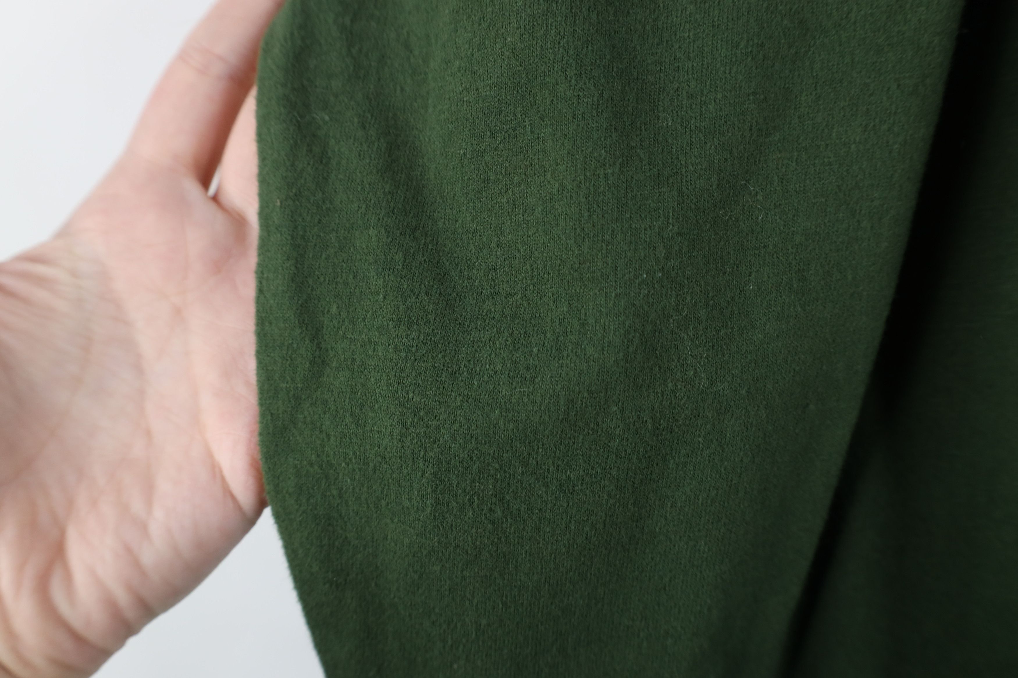 Vintage Vintage 90s Streetwear Blank Pocket Turtleneck T-Shirt Green Size US L / EU 52-54 / 3 - 8 Thumbnail