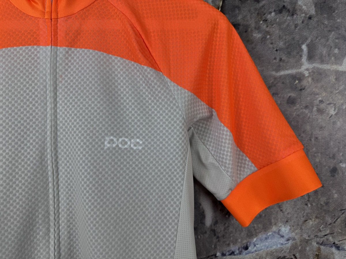 Rapha Mens POC Cycling Jersey Orange/Gray Size XS Size US XS / EU 42 / 0 - 5 Thumbnail