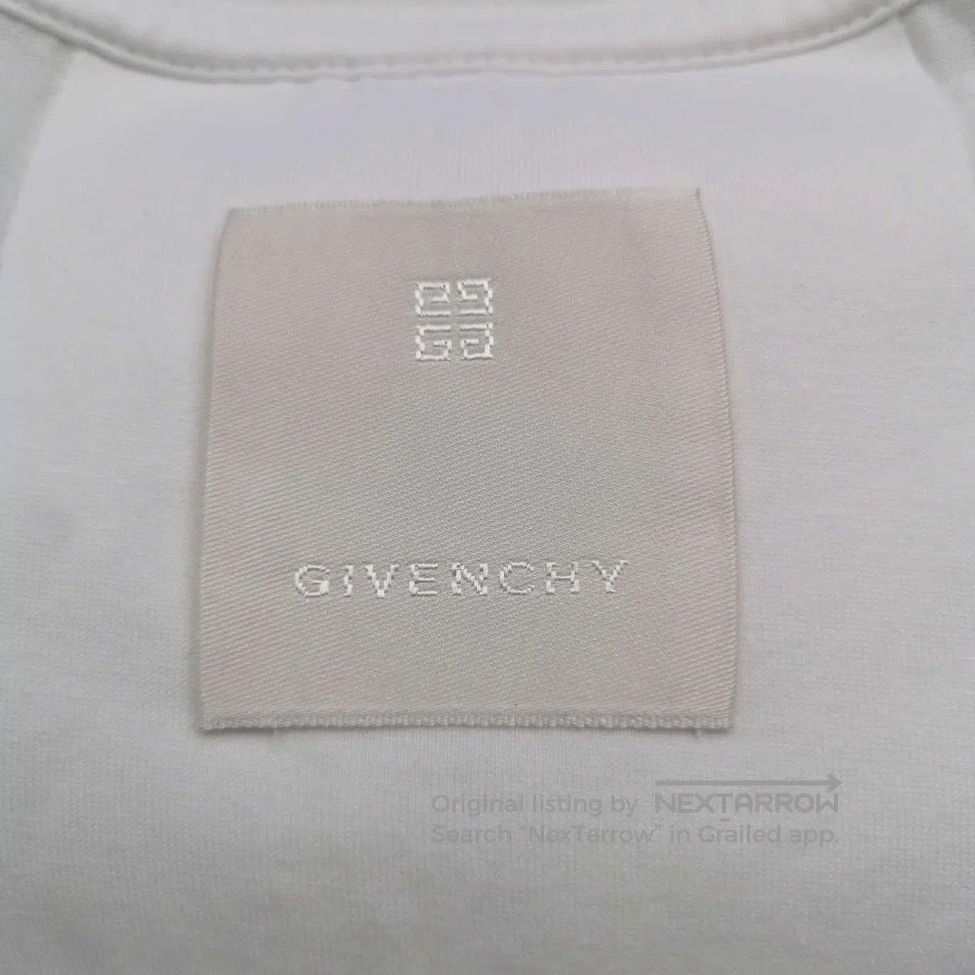 Givenchy Givenchy Cotton Logo Crew Neck T. Size US L / EU 52-54 / 3 - 2 Thumbnail