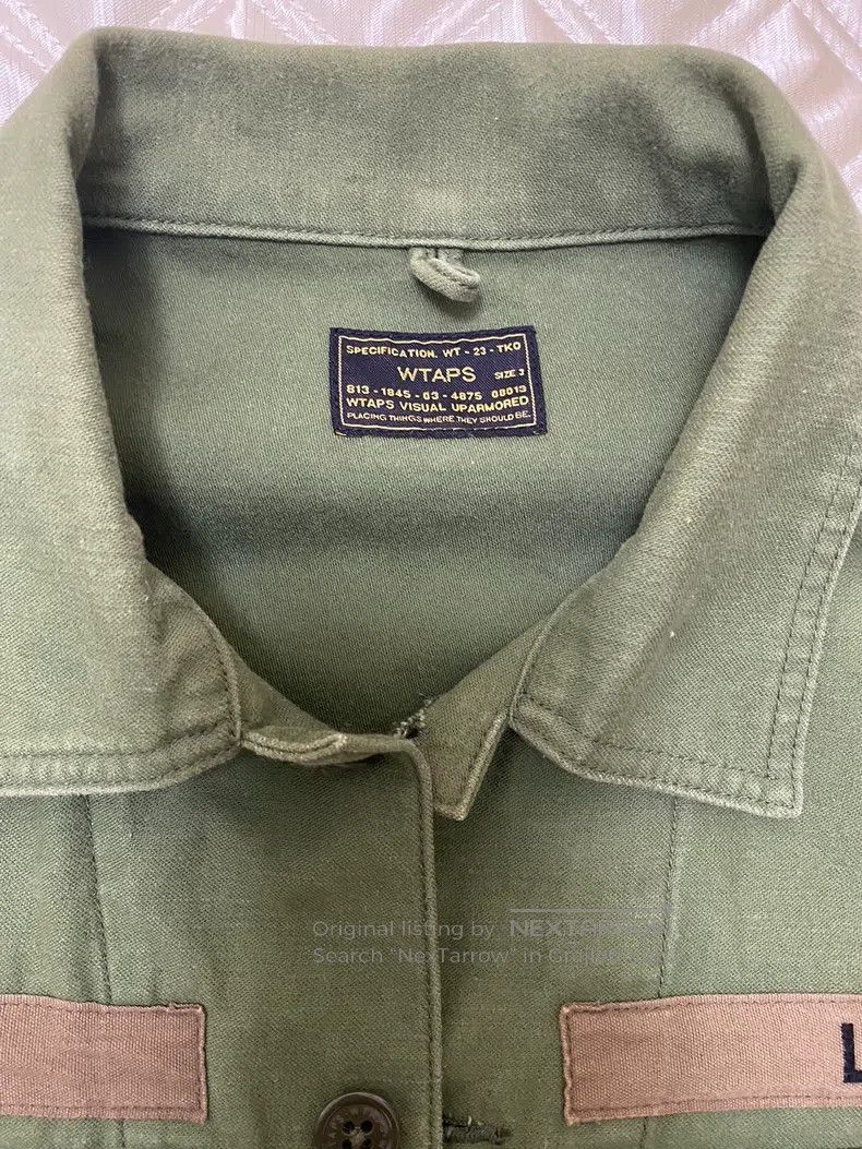 Wtaps Wtaps Military Single-Pocket Shirt Size US L / EU 52-54 / 3 - 4 Thumbnail