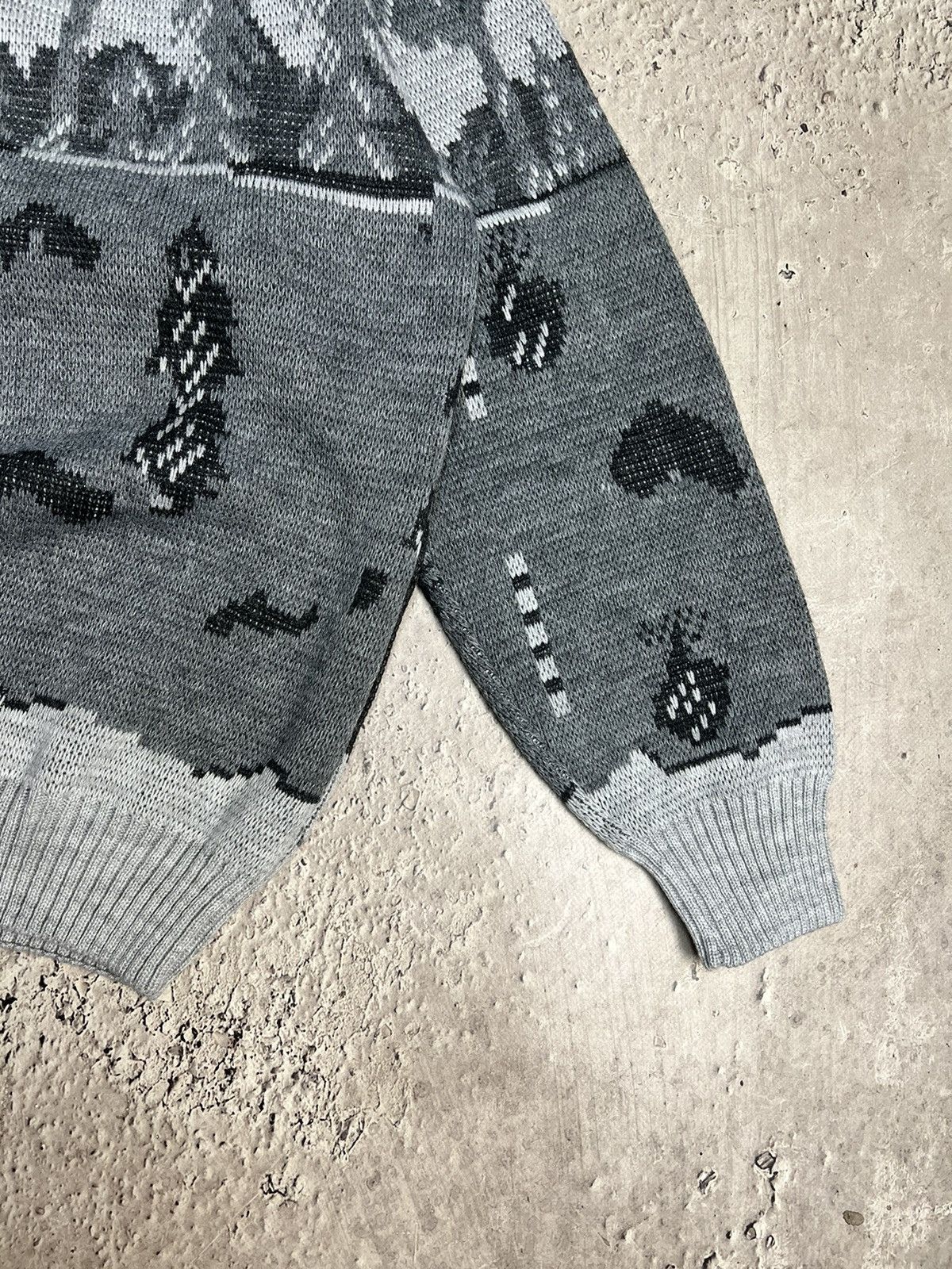 Homespun Knitwear LACISTE VIBE Y2K winter motive graphic sweater Size US M / EU 48-50 / 2 - 8 Thumbnail