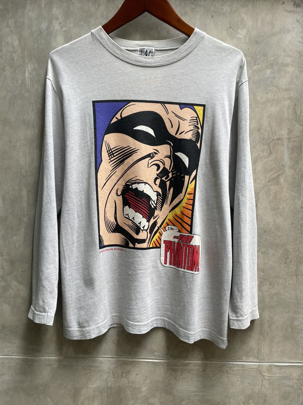 Vintage Vintage the PHANTOM comics superhero cartoons tee shirt S Size US S / EU 44-46 / 1 - 1 Thumbnail