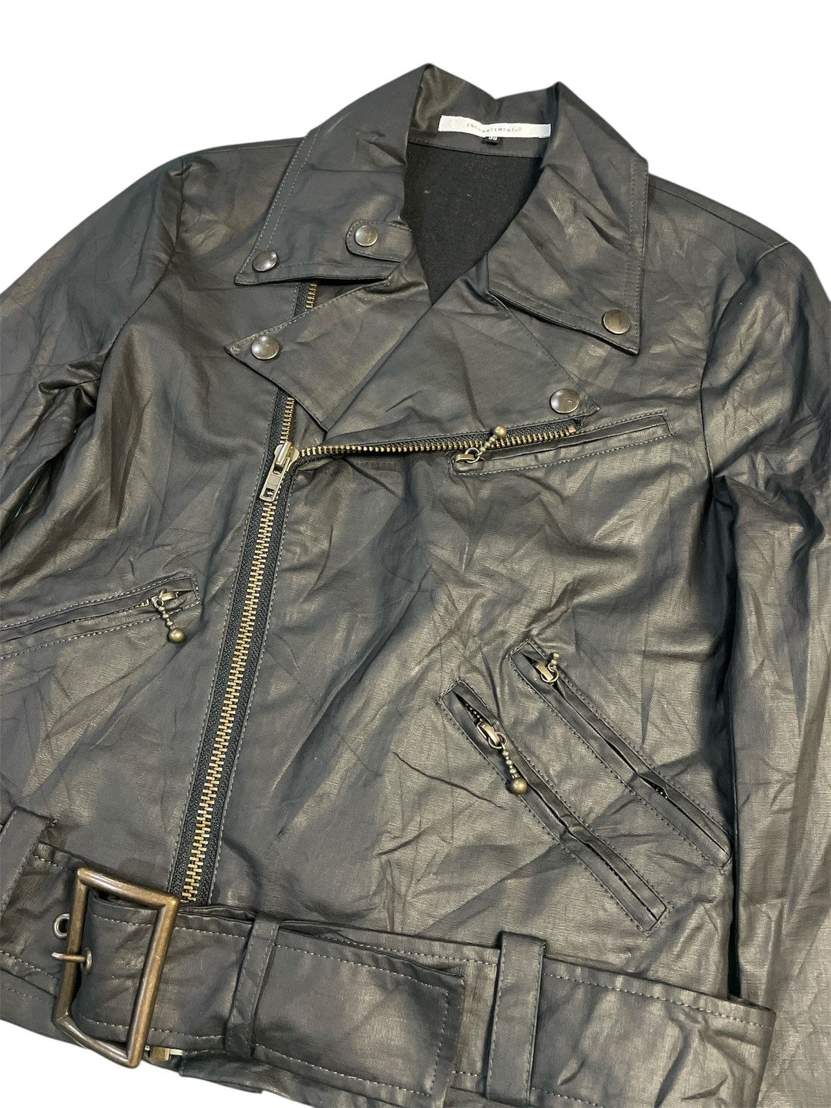 Enchantment Enchantement Double Collar Biker Jacket Size US XS / EU 42 / 0 - 2 Thumbnail