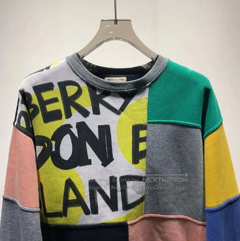 Burberry Burberry Colorful Cotton Men's Sweatshirt. Size US XS / EU 42 / 0 - 3 Thumbnail