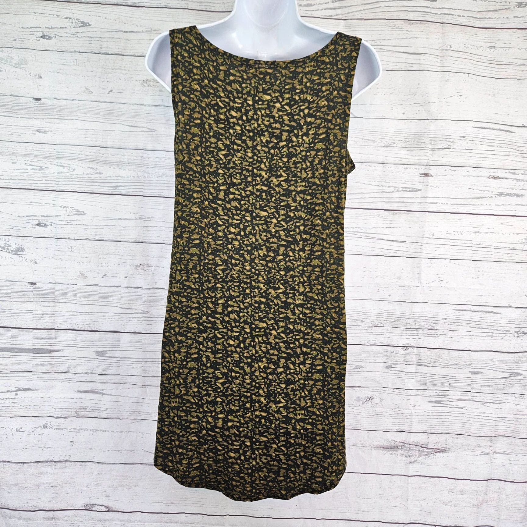 Vintage LOGO Layers Lori Goldstein Womens Tank Top Green Rayon Blend Size S Size S / US 4 / IT 40 - 3 Thumbnail