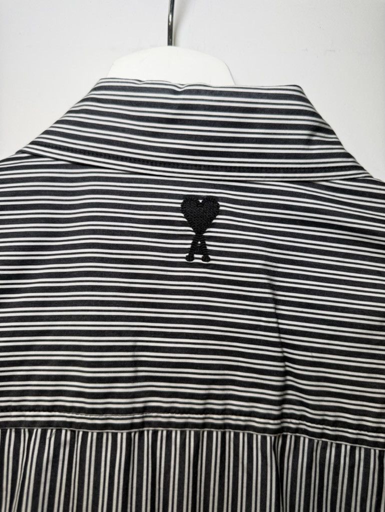 AMI AMI Paris Black & White Boxy Fit Shirt Size US M / EU 48-50 / 2 - 3 Thumbnail