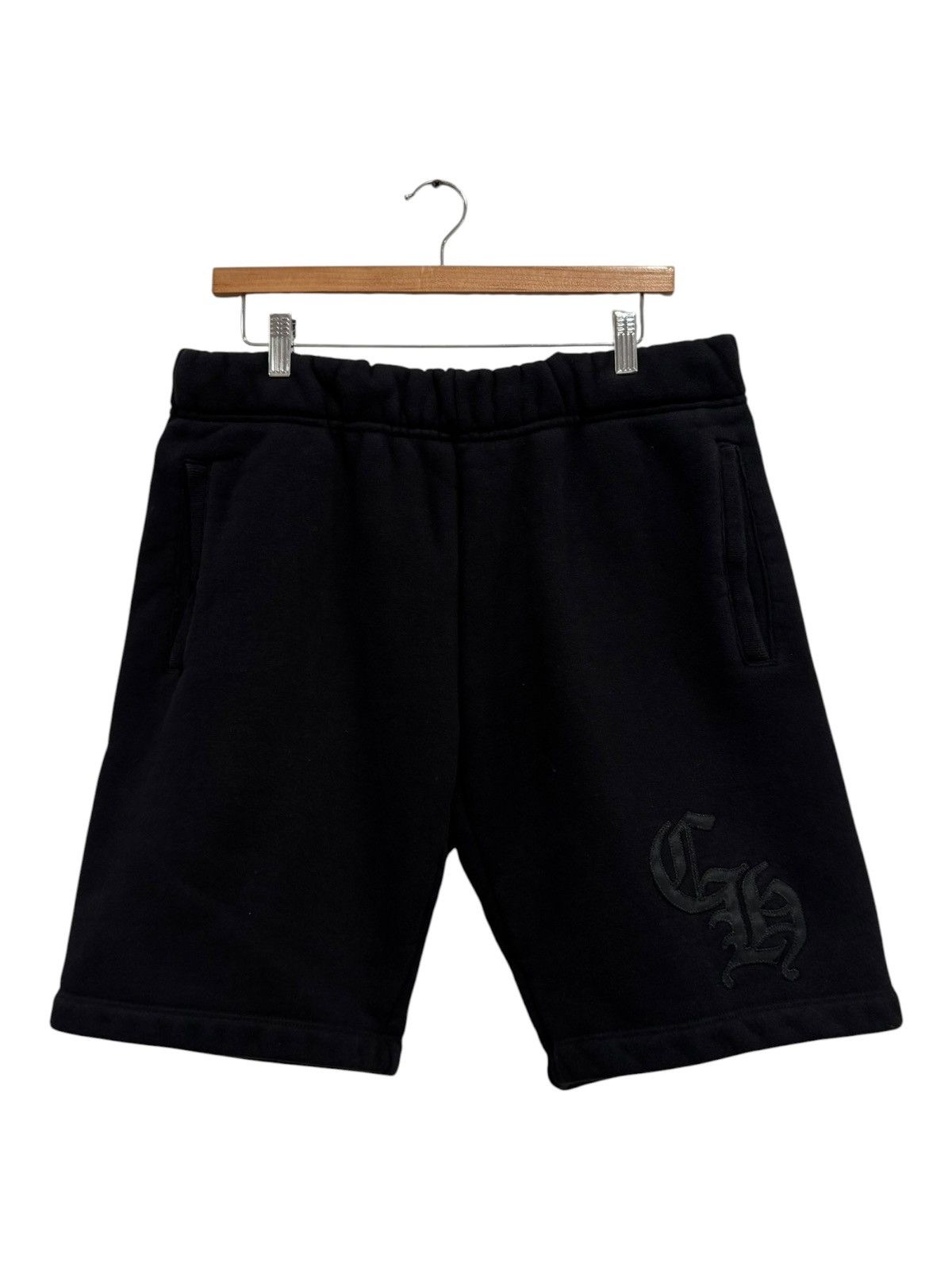 Chrome Hearts Chrome hearts sweatshorts black medium | Grailed