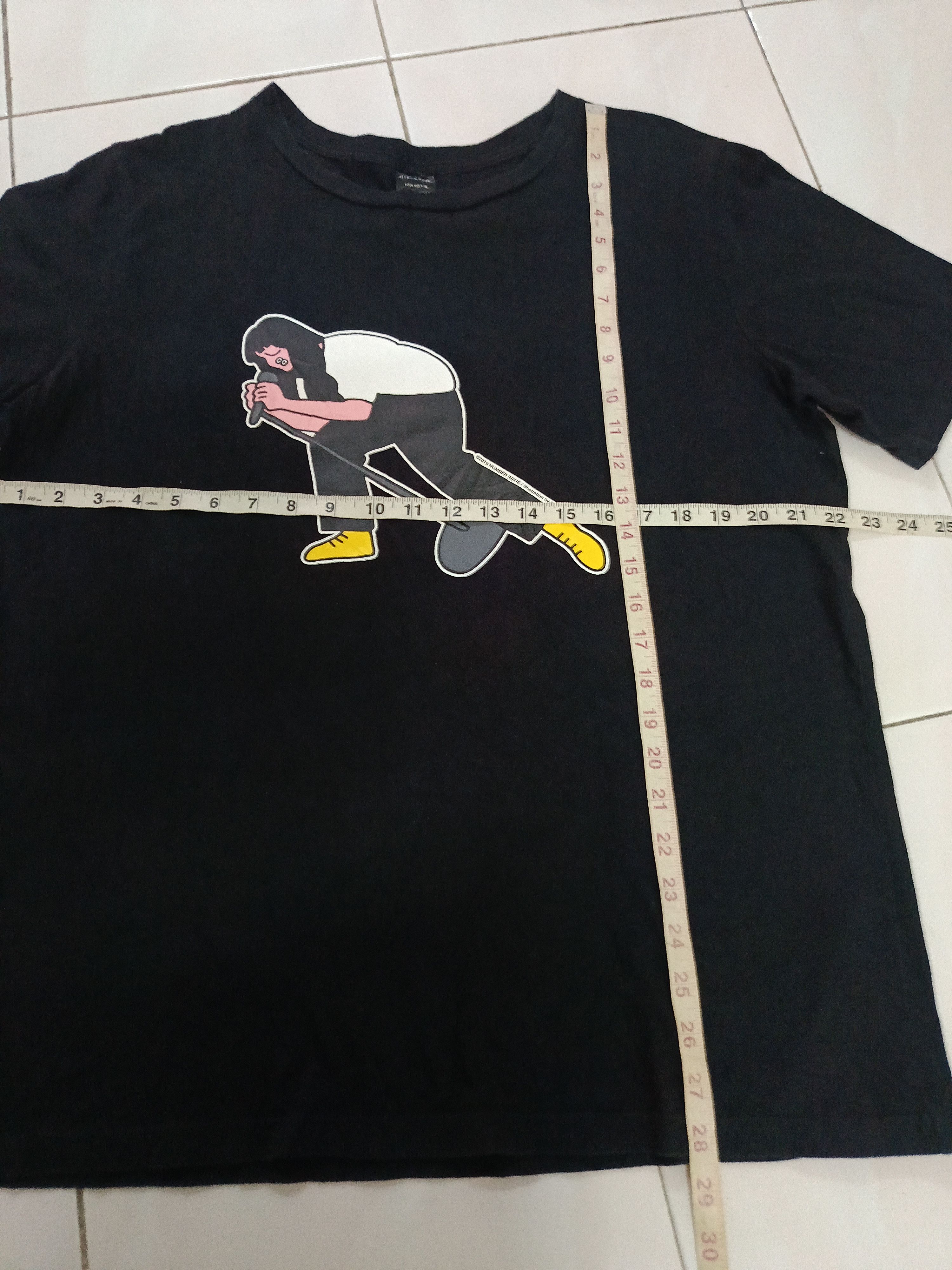 Number (N)ine Number (N)ine Art by Face Back hit tee Size US L / EU 52-54 / 3 - 3 Thumbnail