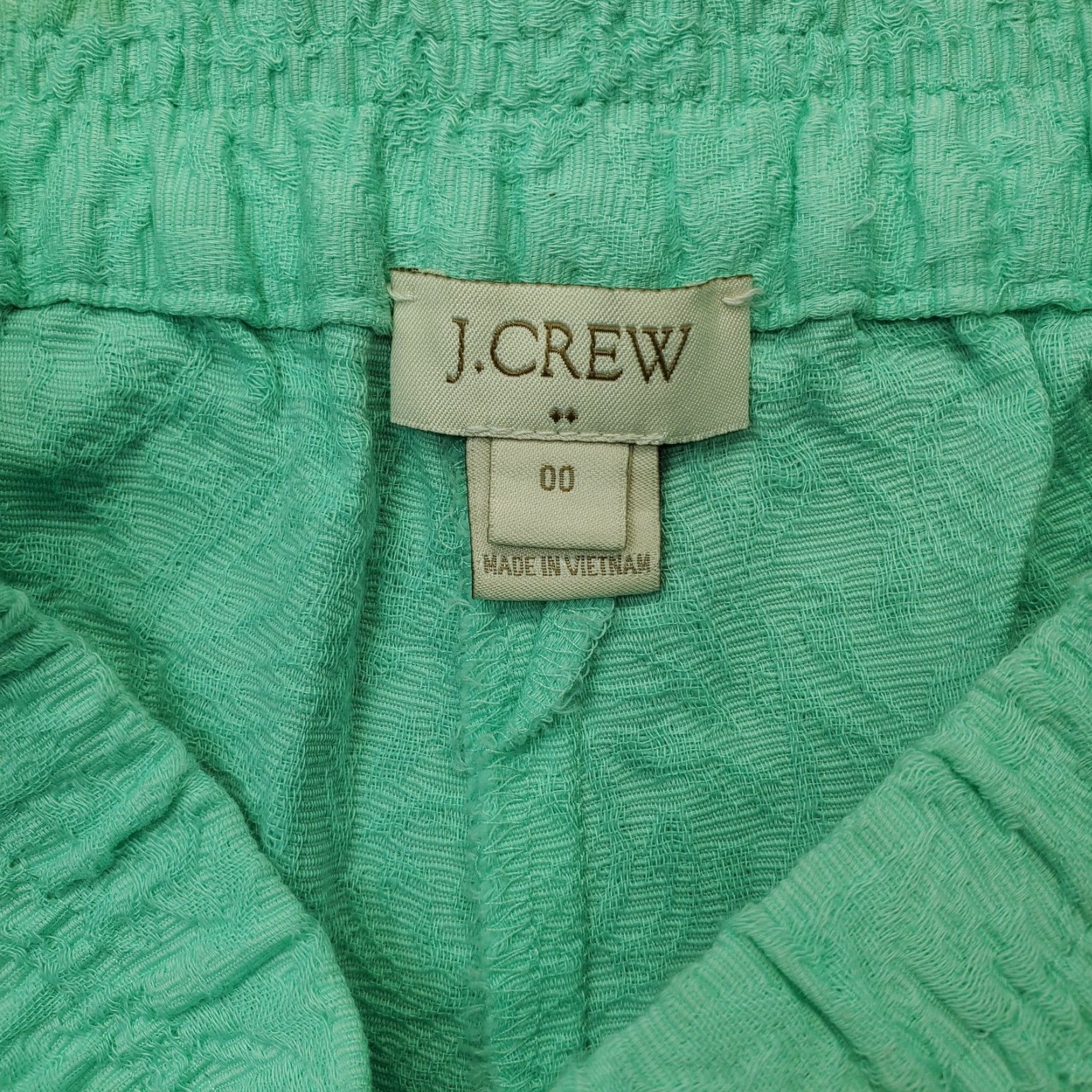 J.Crew J.CREW Shorts Womens Size 00 Blue Stretch 4" Inseam Mid Rise Regular Fit Pull On Size 24" / US 00 / IT 34 - 6 Thumbnail