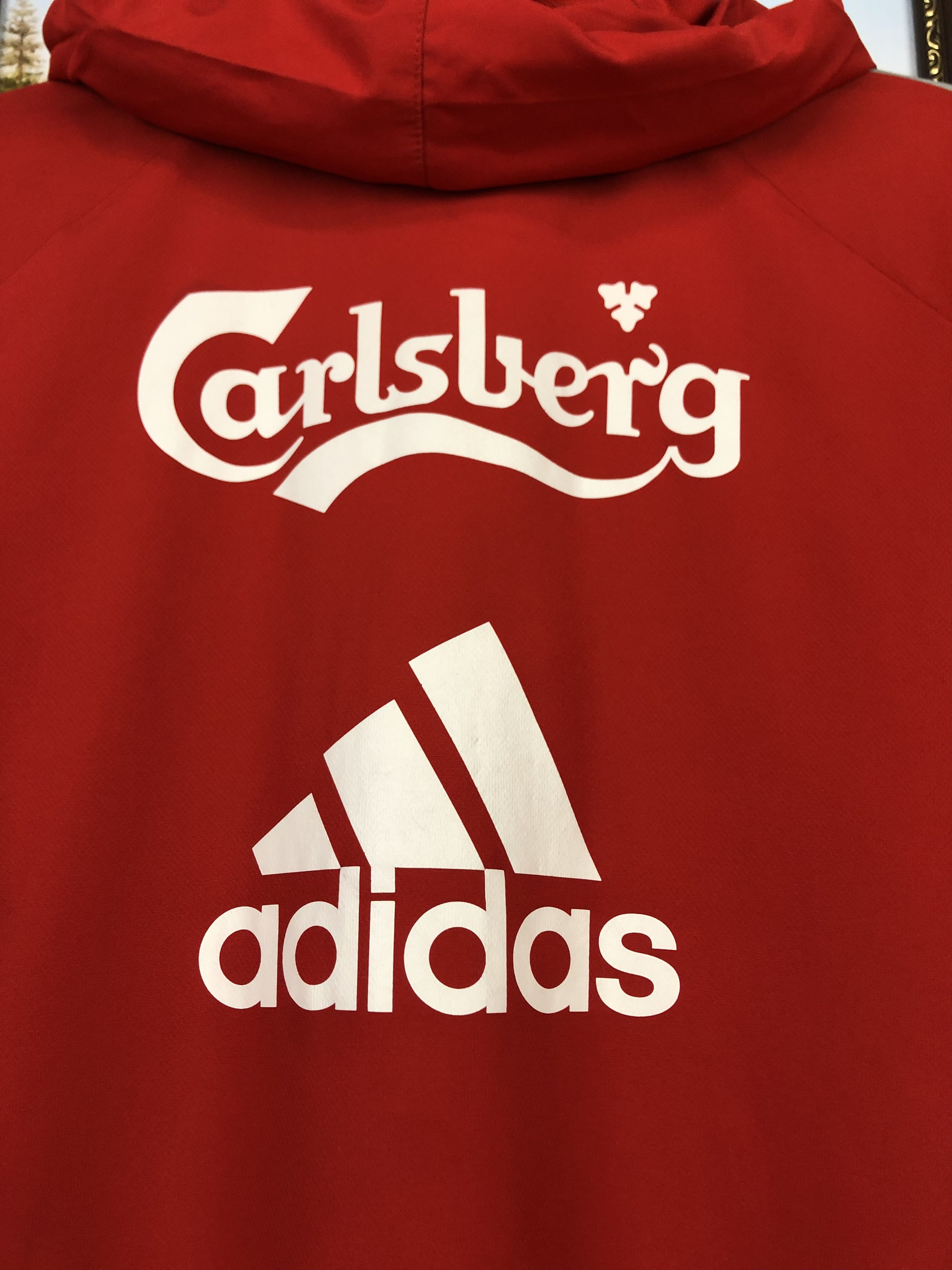 Adidas Vintage Liverpool Football Jacket Sweatshirt Hooded Soccer Size US L / EU 52-54 / 3 - 16 Thumbnail