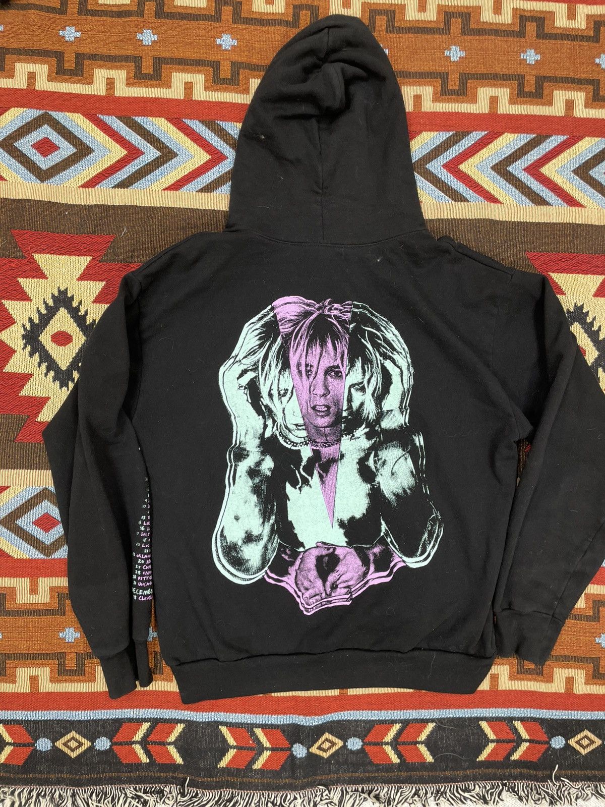 Band Tees × Rap Tees Machine Gun Kelly Concert Hoodie L Size US L / EU 52-54 / 3 - 4 Thumbnail