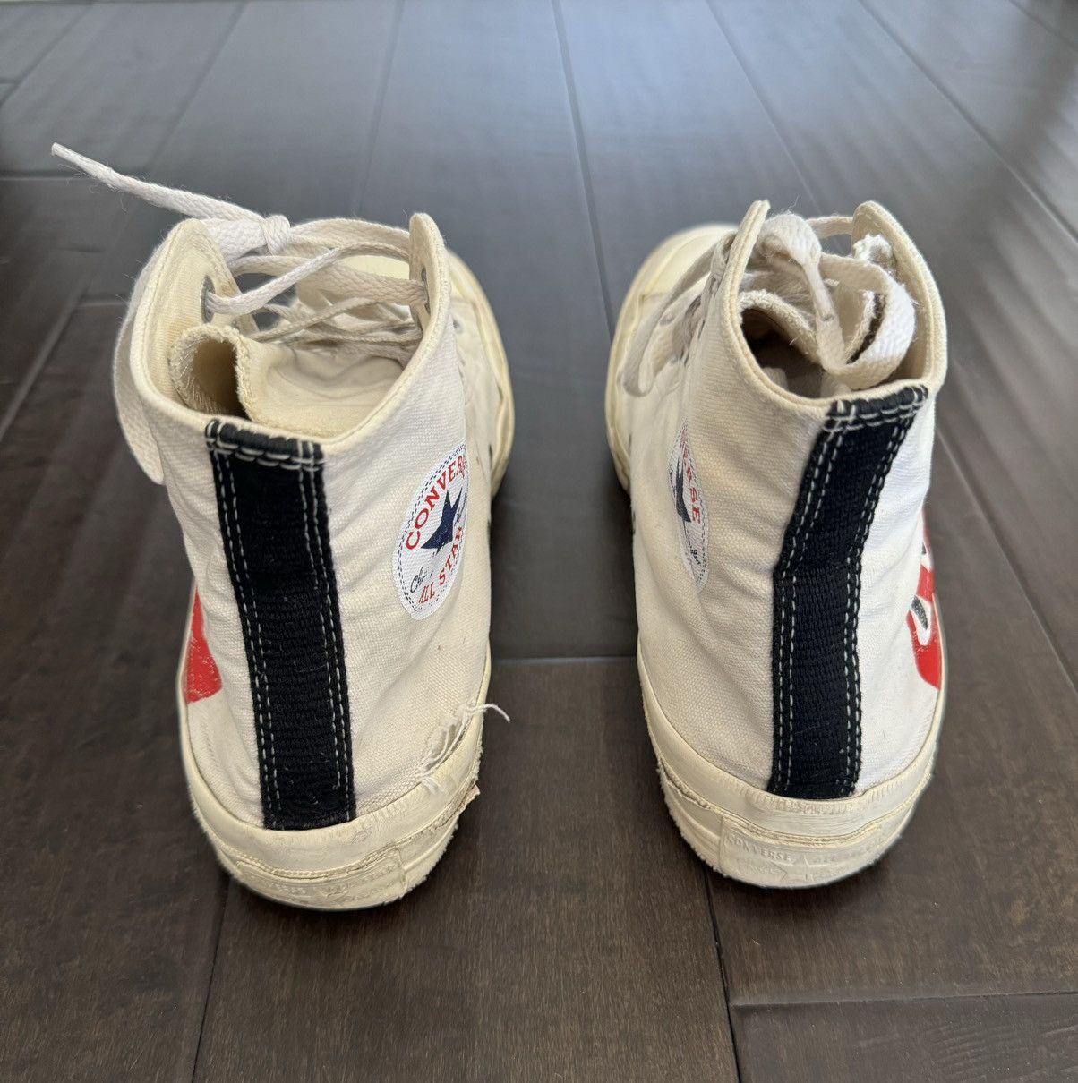Comme des Garcons × Converse Converse X Comme Des Garcons Hi-Tops Size US 10 / IT 40 - 5 Thumbnail
