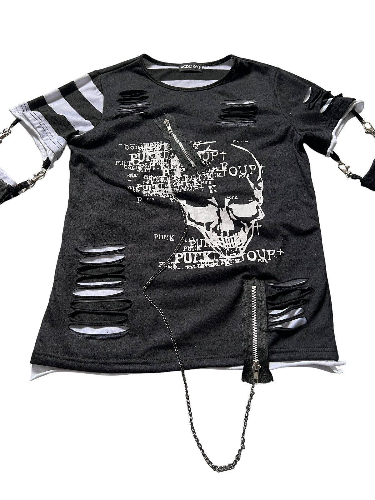Japanese Brand ACDC RAG Seditionaries Longsleeve Shirt Size US XS / EU 42 / 0 - 6 Thumbnail