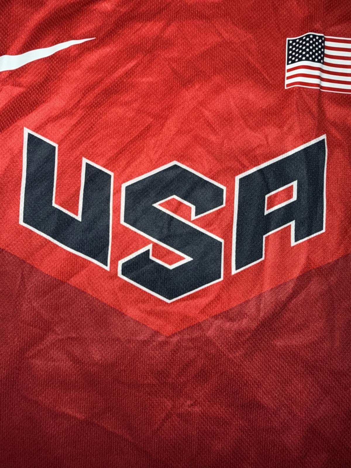 Nike RARE Nike USA Men Official 2012 London Olympic Thrower Shirt Size US XXL / EU 58 / 5 - 2 Thumbnail