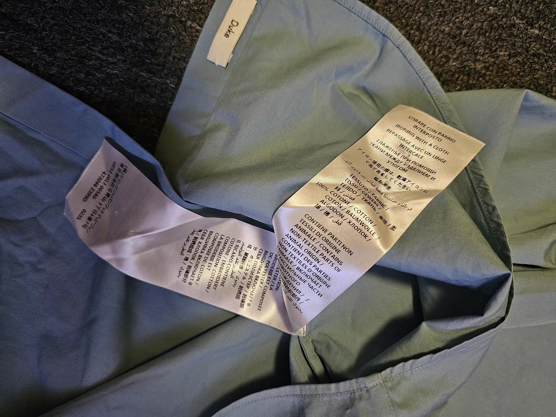 Gucci Gucci Epaulet Shirt, Size US M / EU 48-50 / 2 - 6 Thumbnail