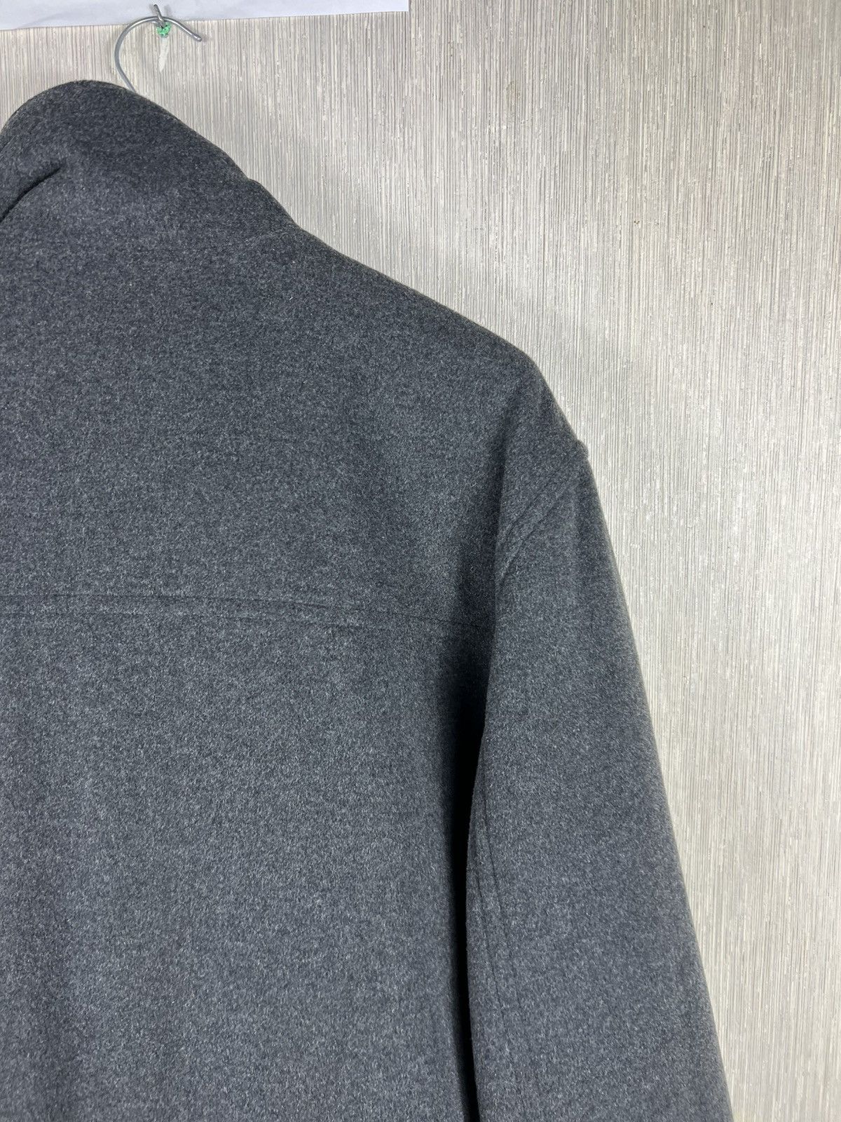 Lacoste Vintage Lacoste wool zip coat jacket metal logo crocodile Size US XL / EU 56 / 4 - 14 Thumbnail