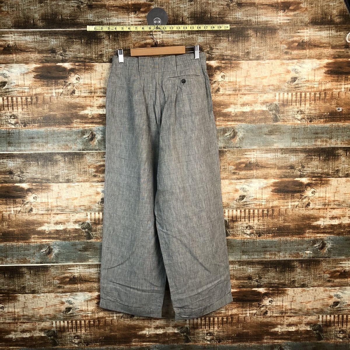 Issey Miyake DL Issey Miyaki Japan Gray palazo Pants #C639 Size 25" / US 0 / IT 36 - 13 Thumbnail