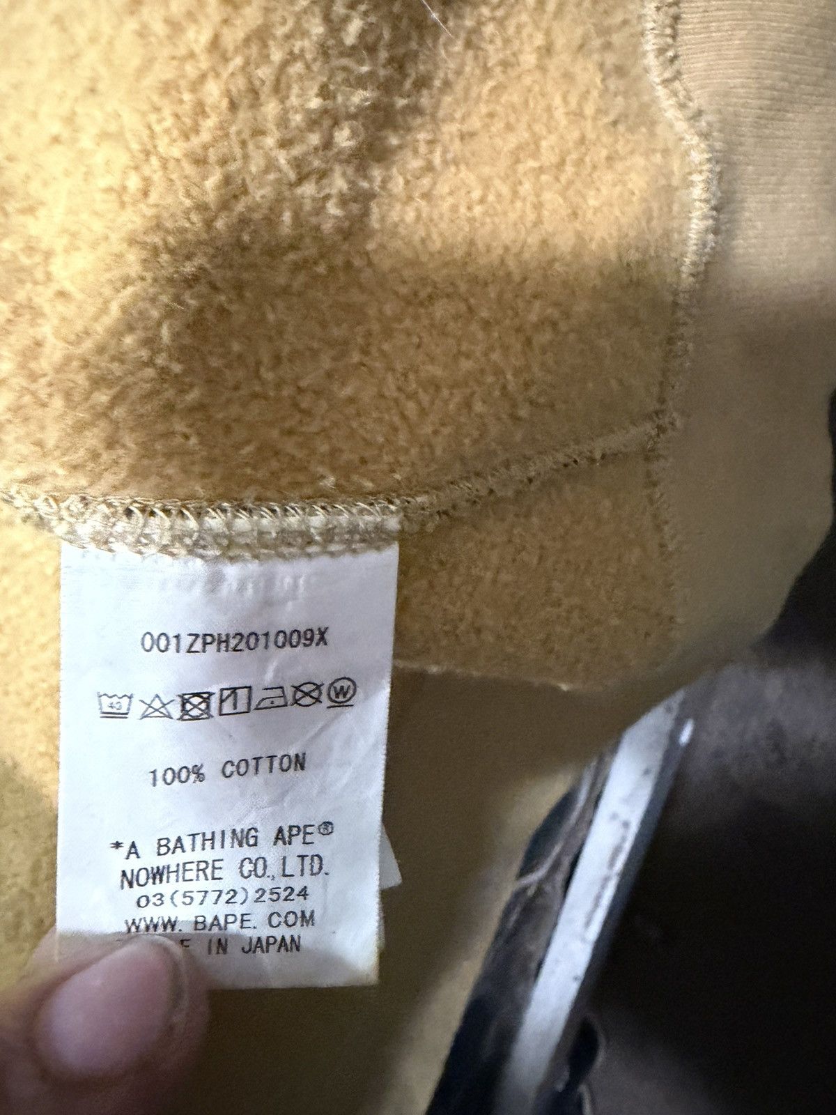 Bape Bape 1st yellow camo zip up hoodie Size US XL / EU 56 / 4 - 9 Thumbnail