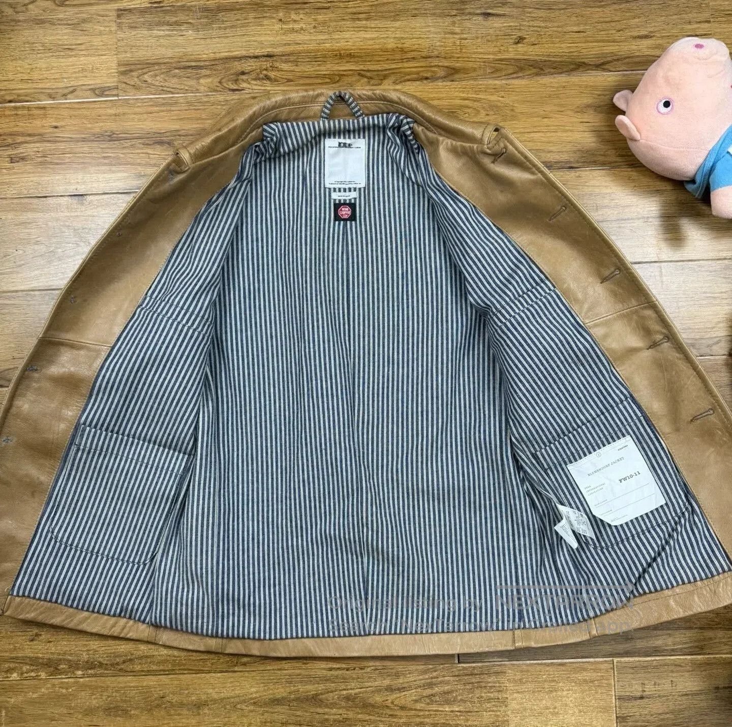 VINNY's Vintage Visvim Men's Leather Jacket. Size US S / EU 44-46 / 1 - 3 Thumbnail