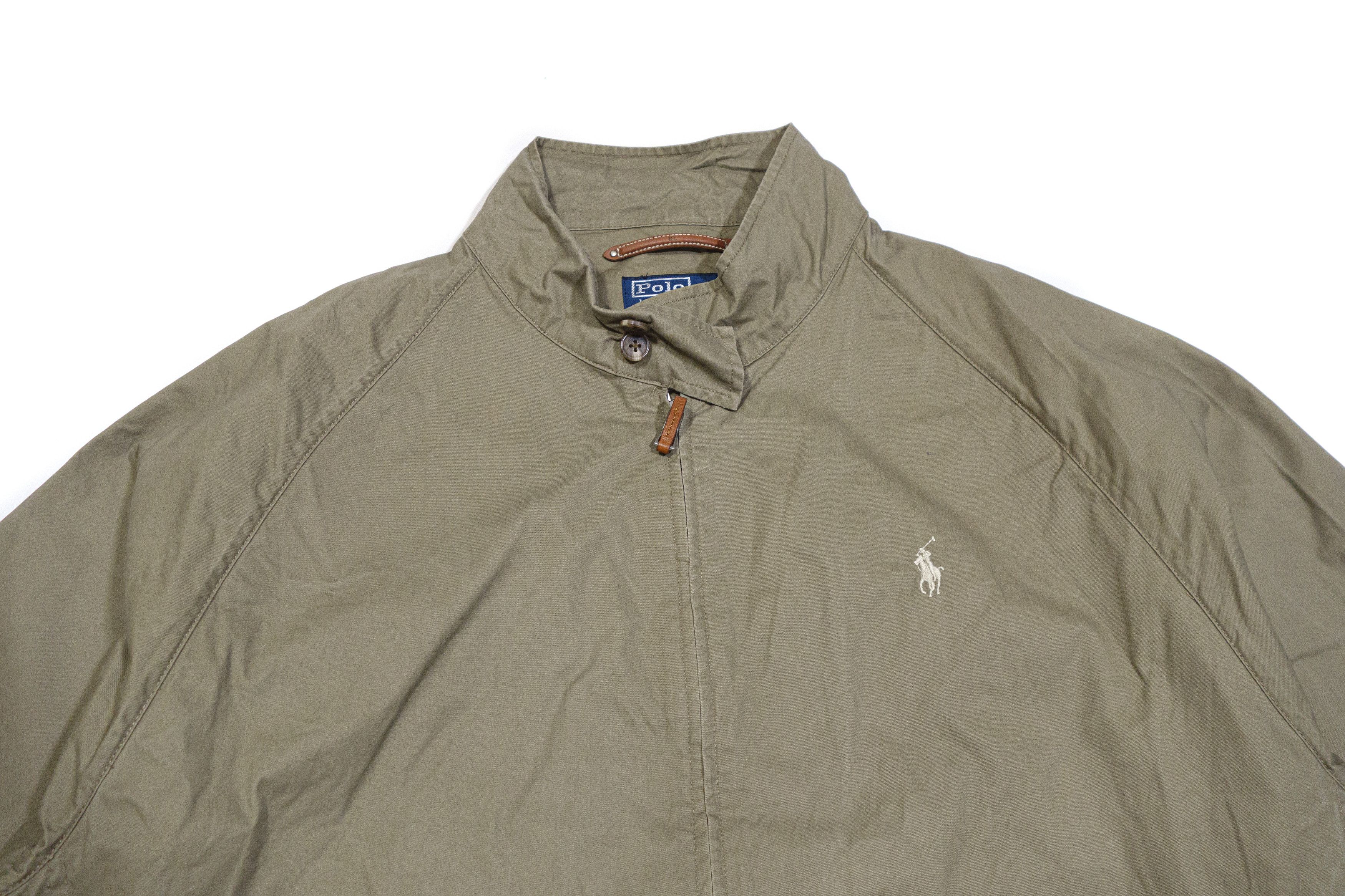 Logo Olive Zip Jacket Menswear