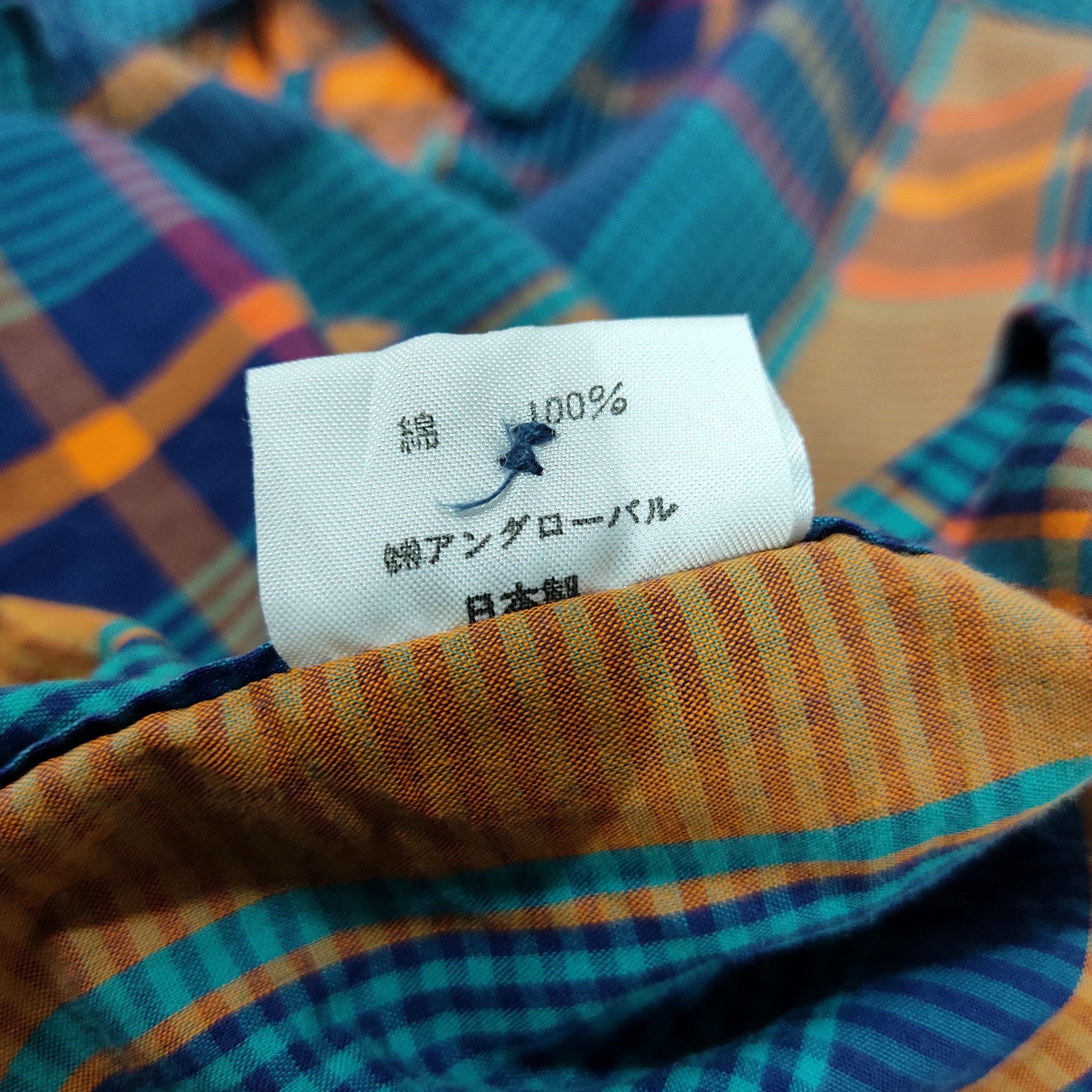 Nigel Cabourn NIGEL CABOURN Plaid Check Shirts Size US L / EU 52-54 / 3 - 7 Thumbnail