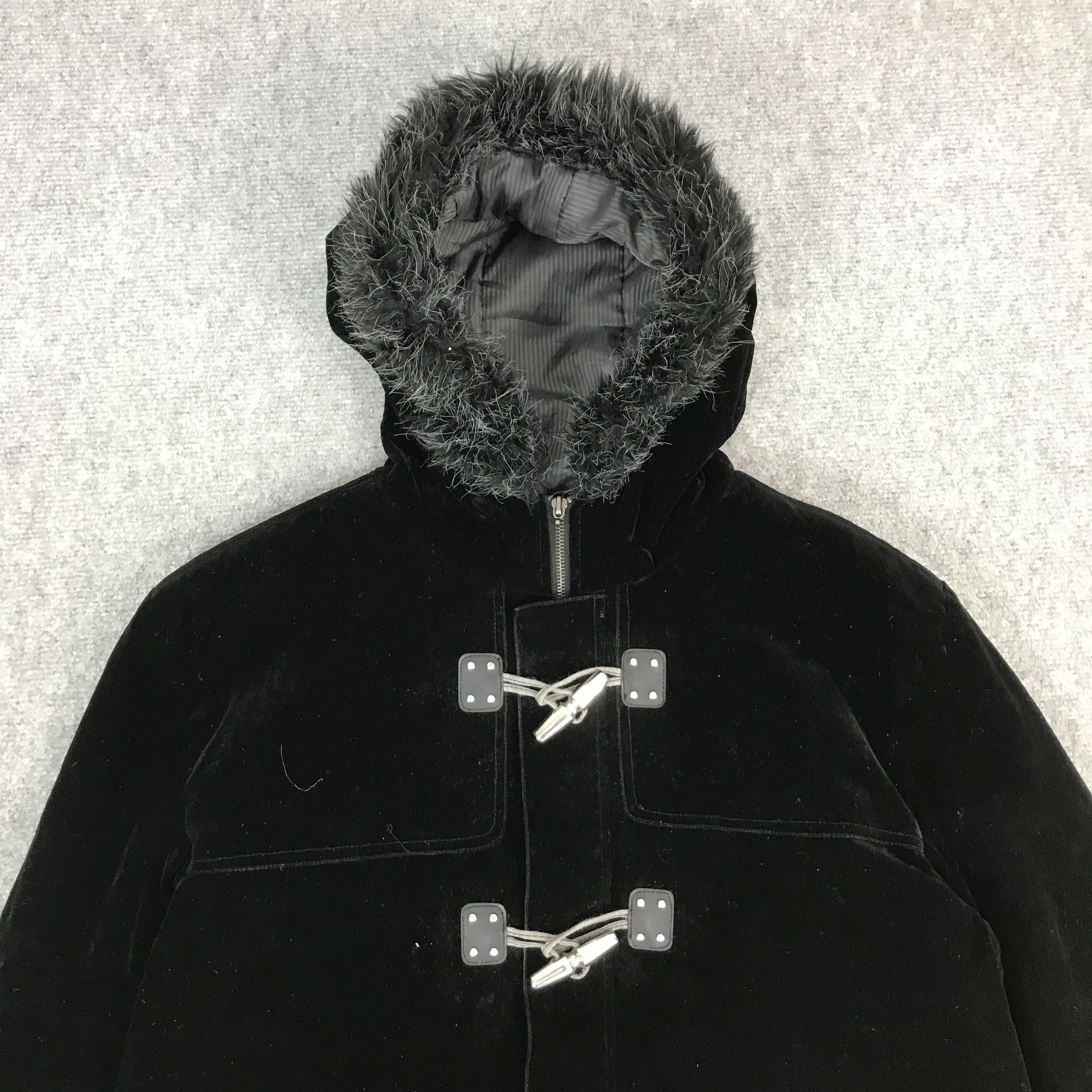 If Six Was Nine × Japanese Brand × Le Grande Bleu (L.G.B.) FUR HOODIES BAREBACK REALDRESS VELVET DESIGN JACKET Size US L / EU 52-54 / 3 - 3 Thumbnail