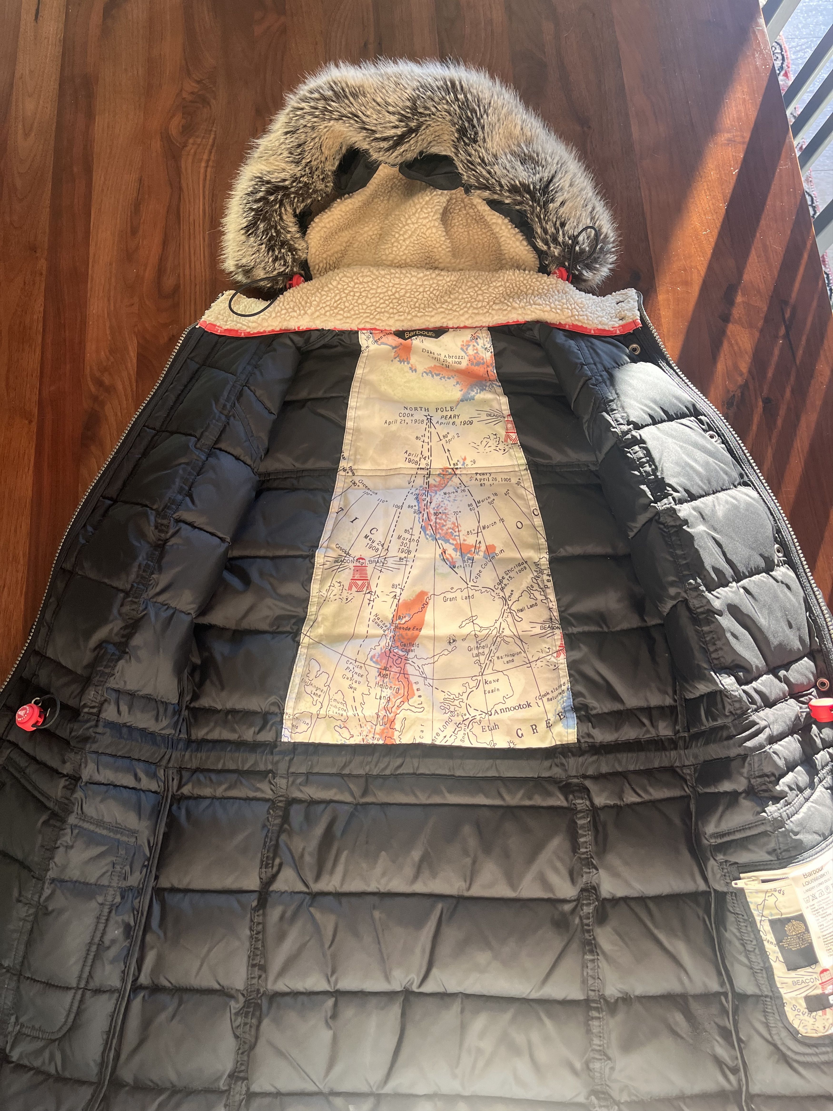 Barbour Barbour Landry Long Quilt with fur hood Size S / US 4 / IT 40 - 3 Thumbnail