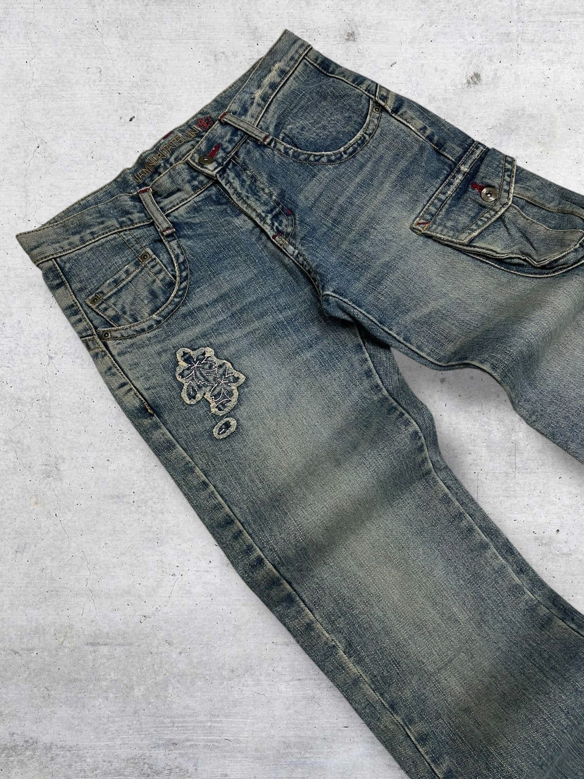 Japanese Brand VINTAGE NAMINORITATSUN OG JAPAN DESIGNER GOA POCKET DENIM Size US 30 / EU 46 - 5 Thumbnail